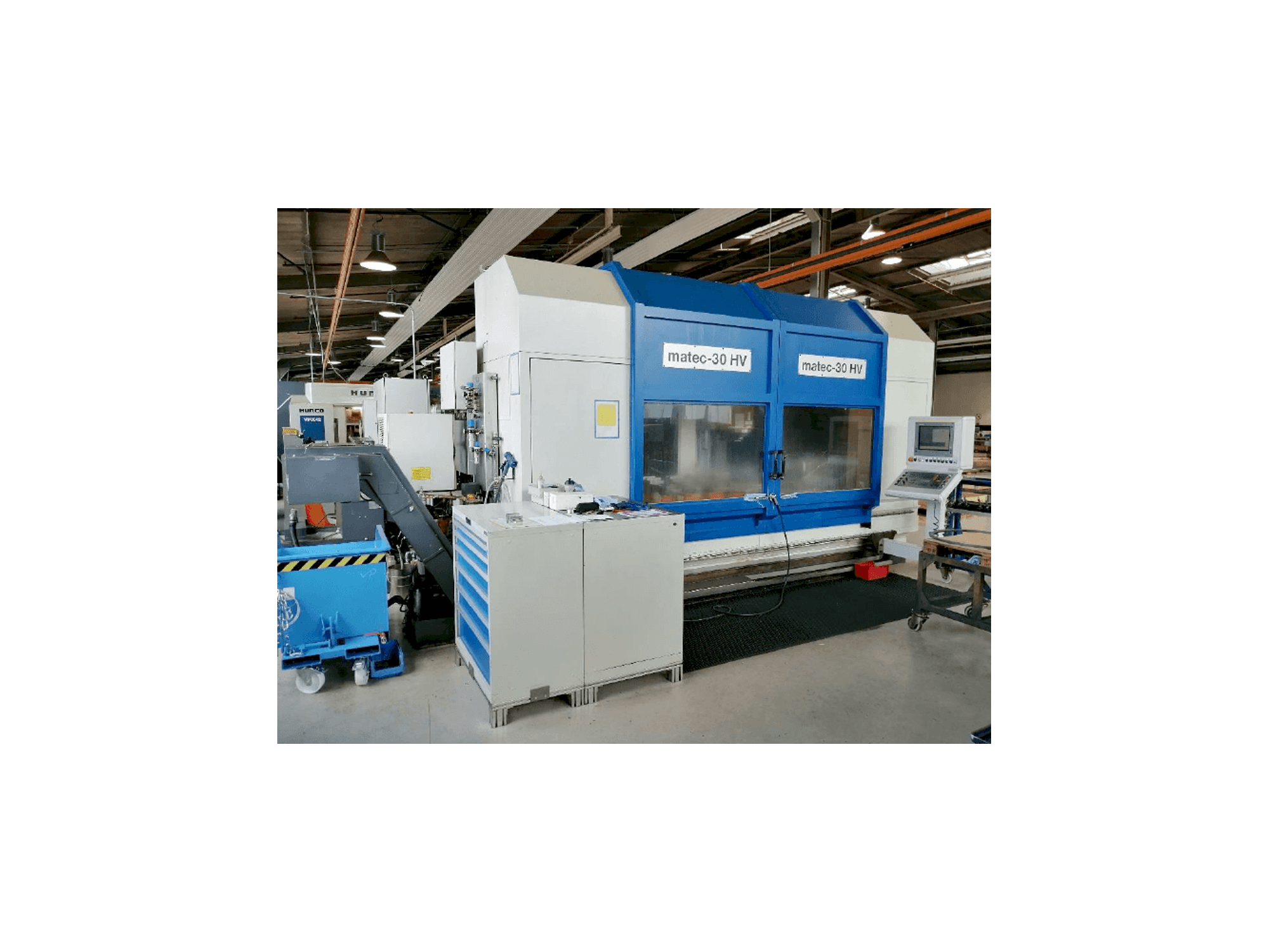 Matec 30 HV-maskinen framifrån