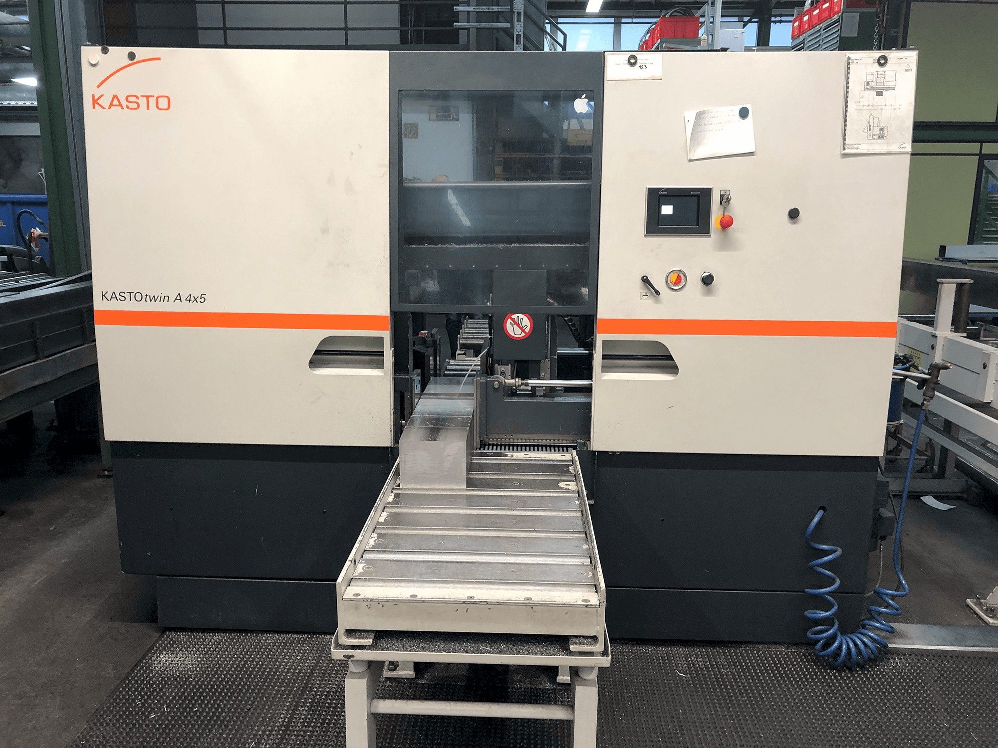 KASTO Twin A4x5-maskinen framifrån