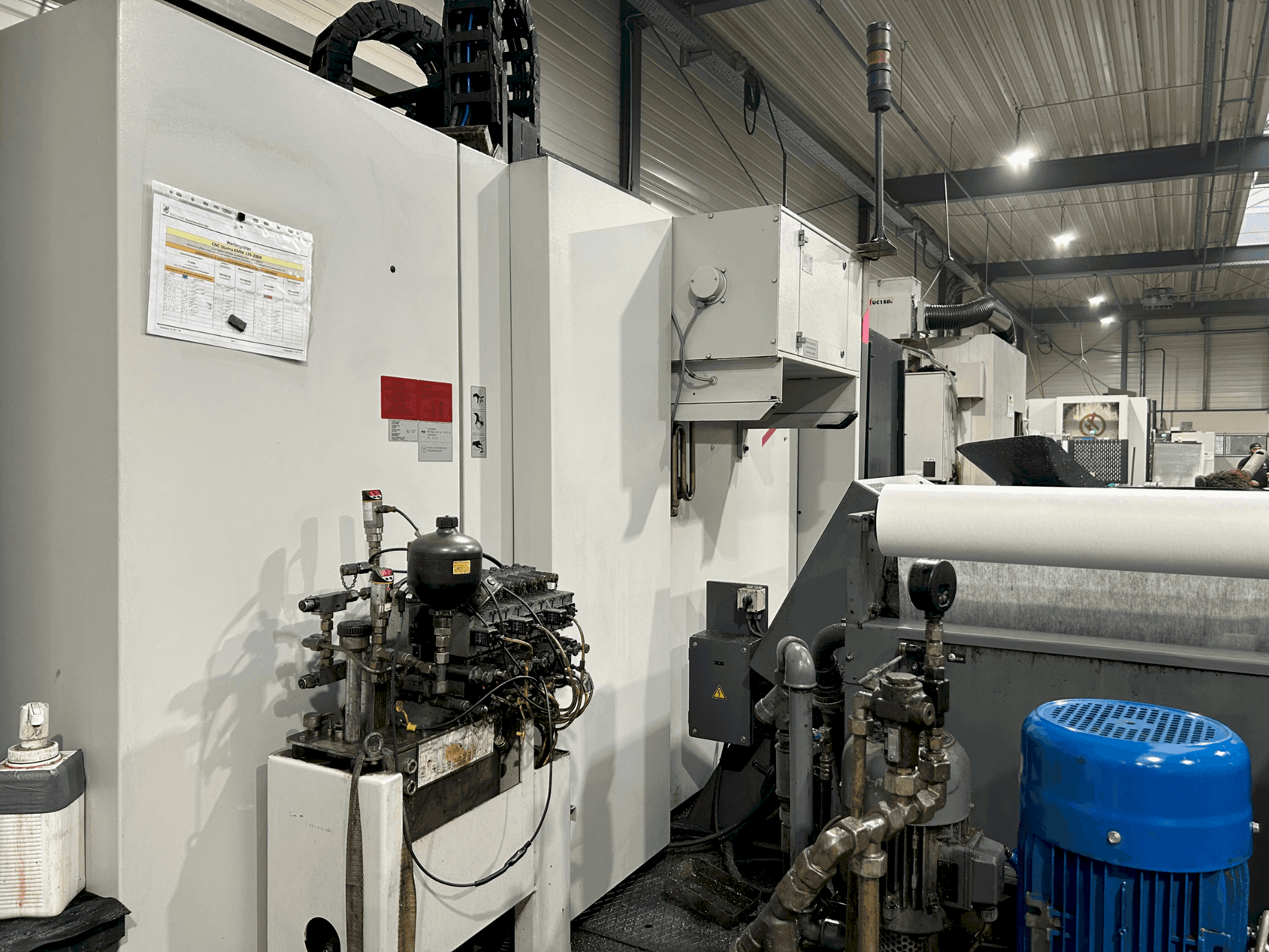 STAMA MC 326 TWIN-maskinen framifrån