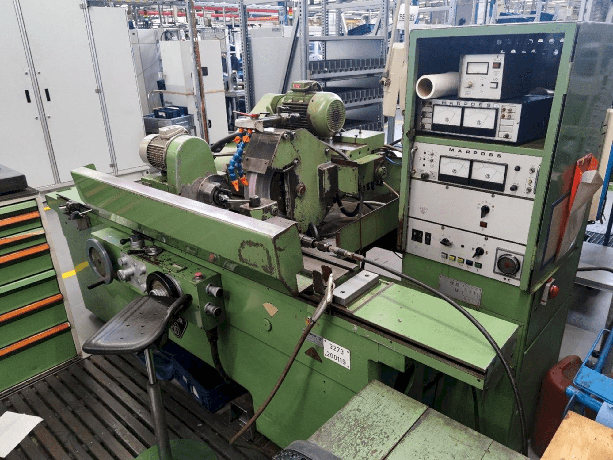 STUDER RHU 1000/125-DR-maskinen framifrån