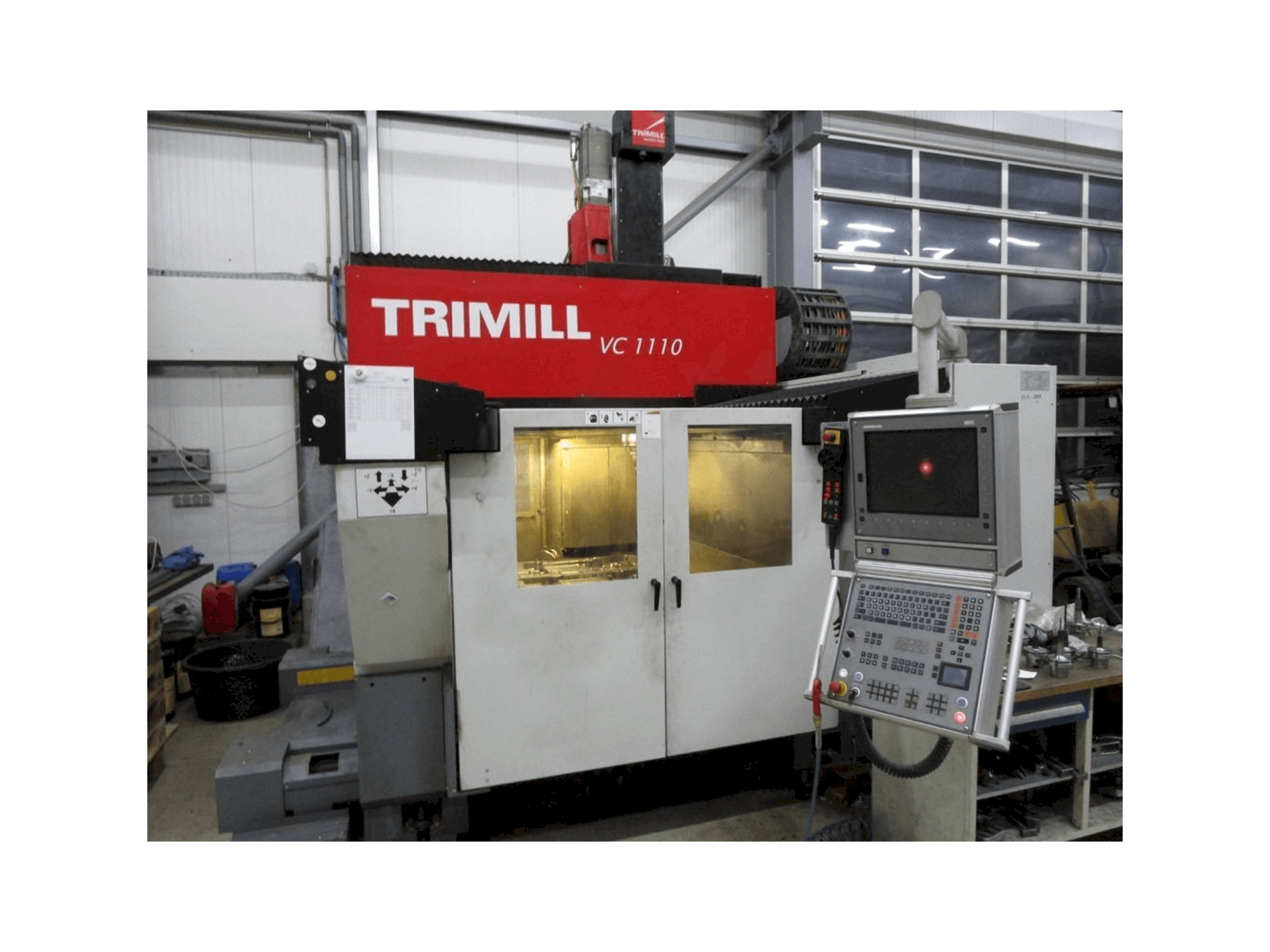 TRIMILL VC1110-maskinen framifrån