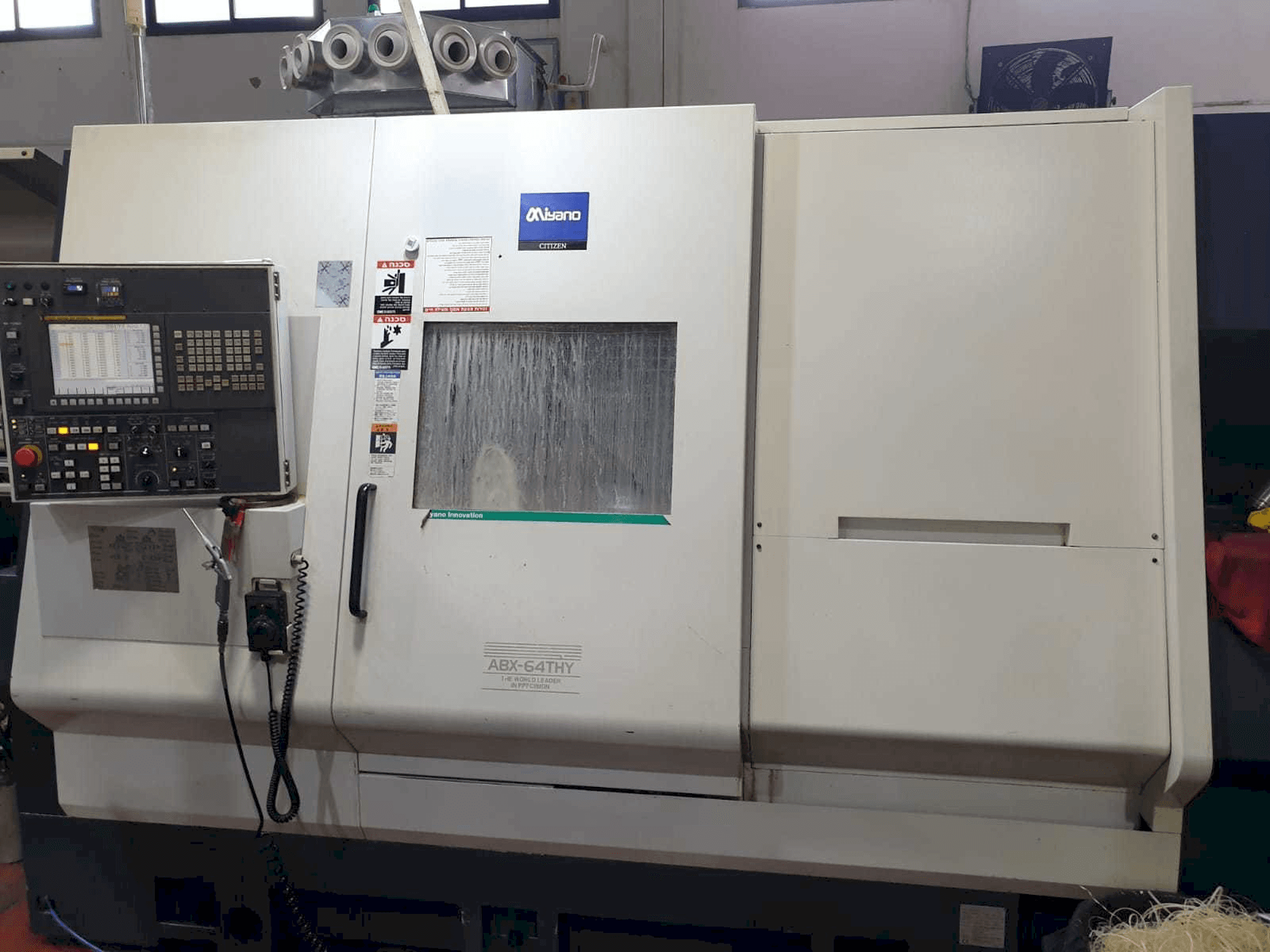 Miyano ABX-64THY-maskinen framifrån