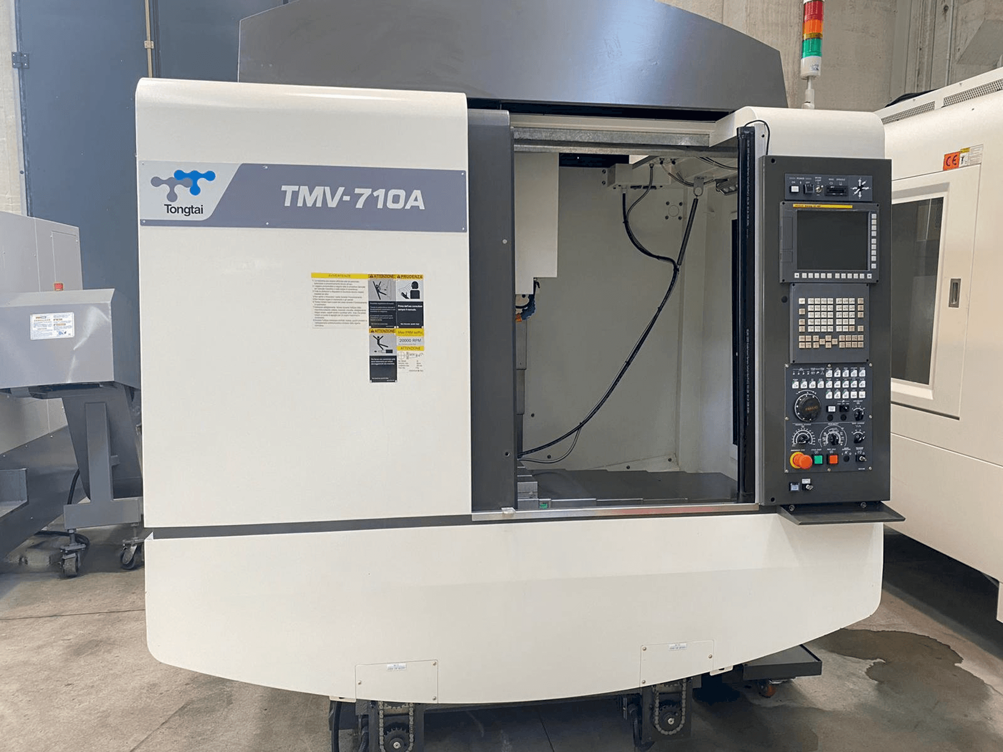 Tongtai TMV-710A-maskinen framifrån