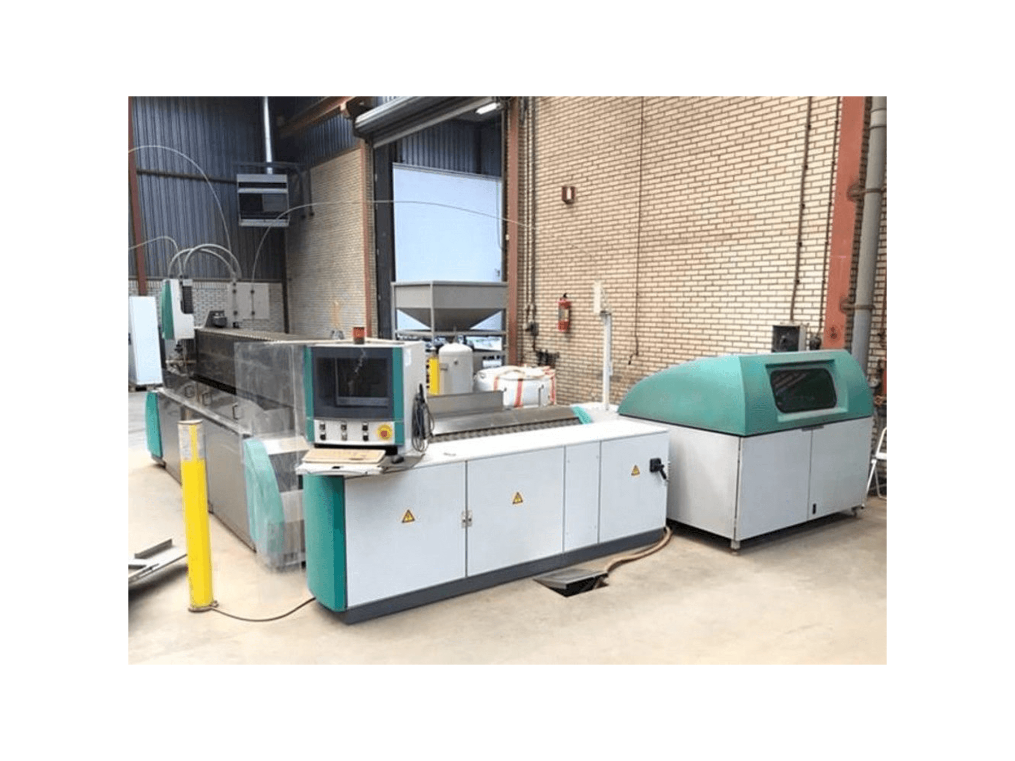 Flow WMC 3020-maskinen framifrån