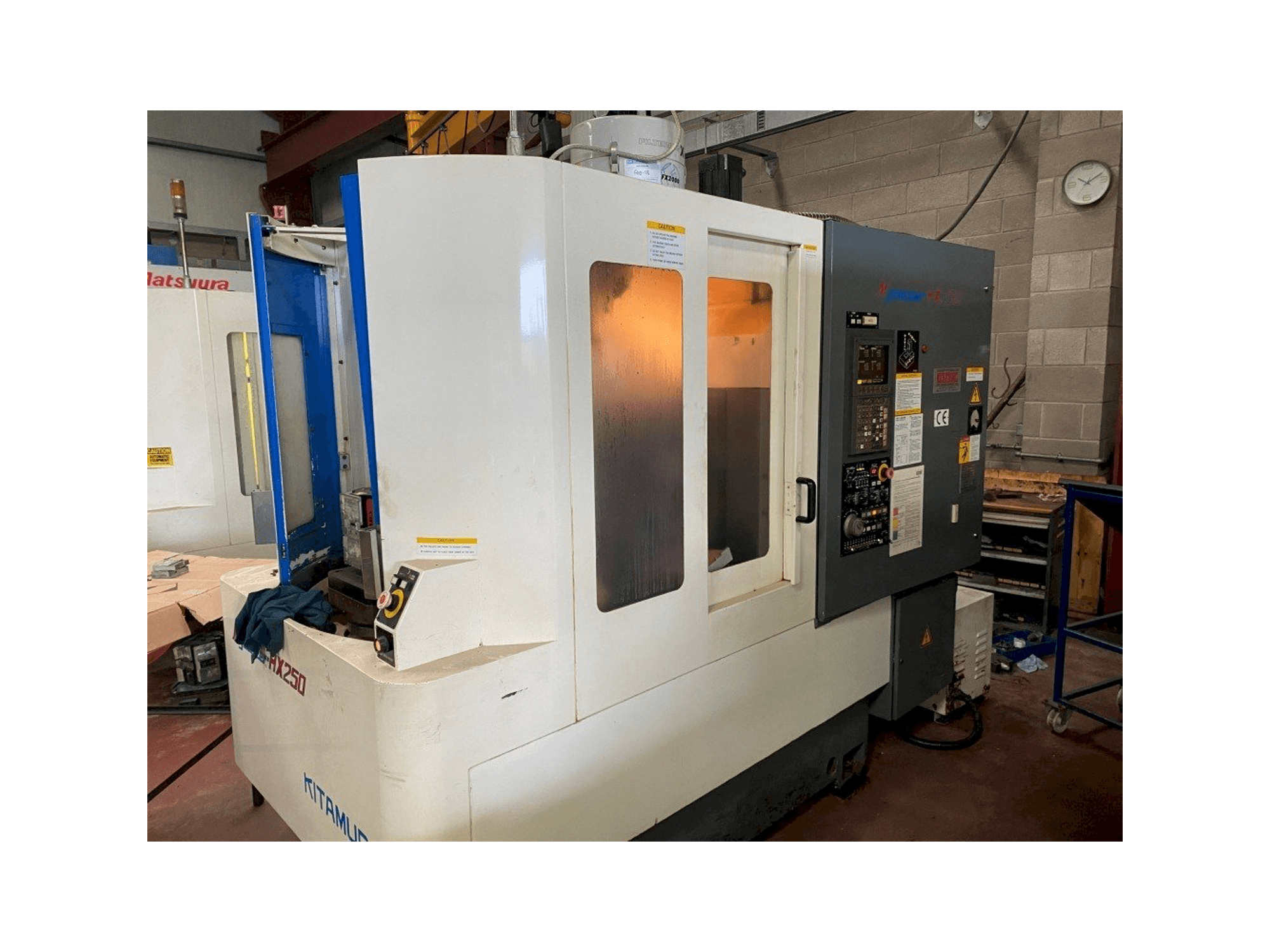 Kitamura Mycenter HX250-maskinen framifrån