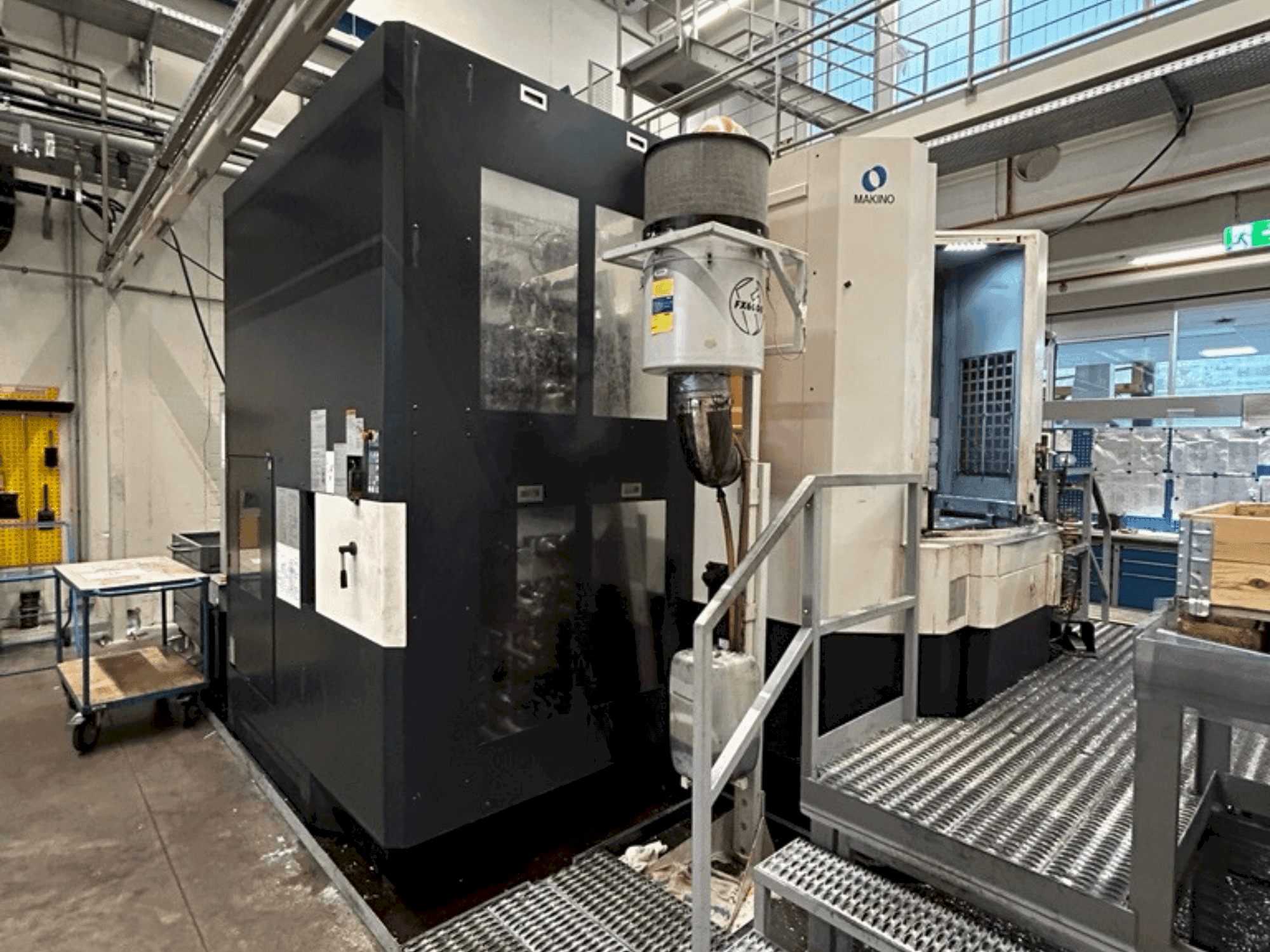 Makino a81-maskinen framifrån