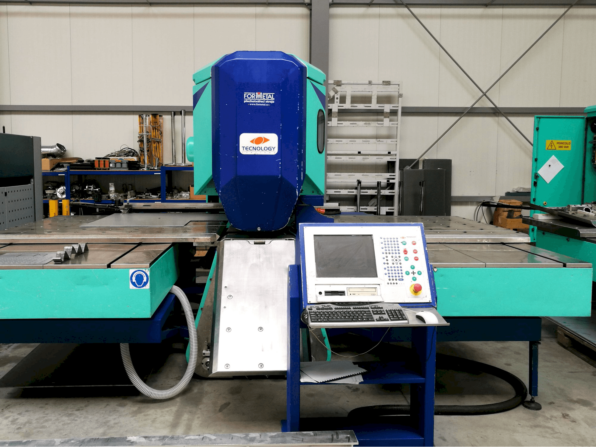 TECNOLOGY Italiana-maskinen framifrånTECNOTRANSFER 15 SR