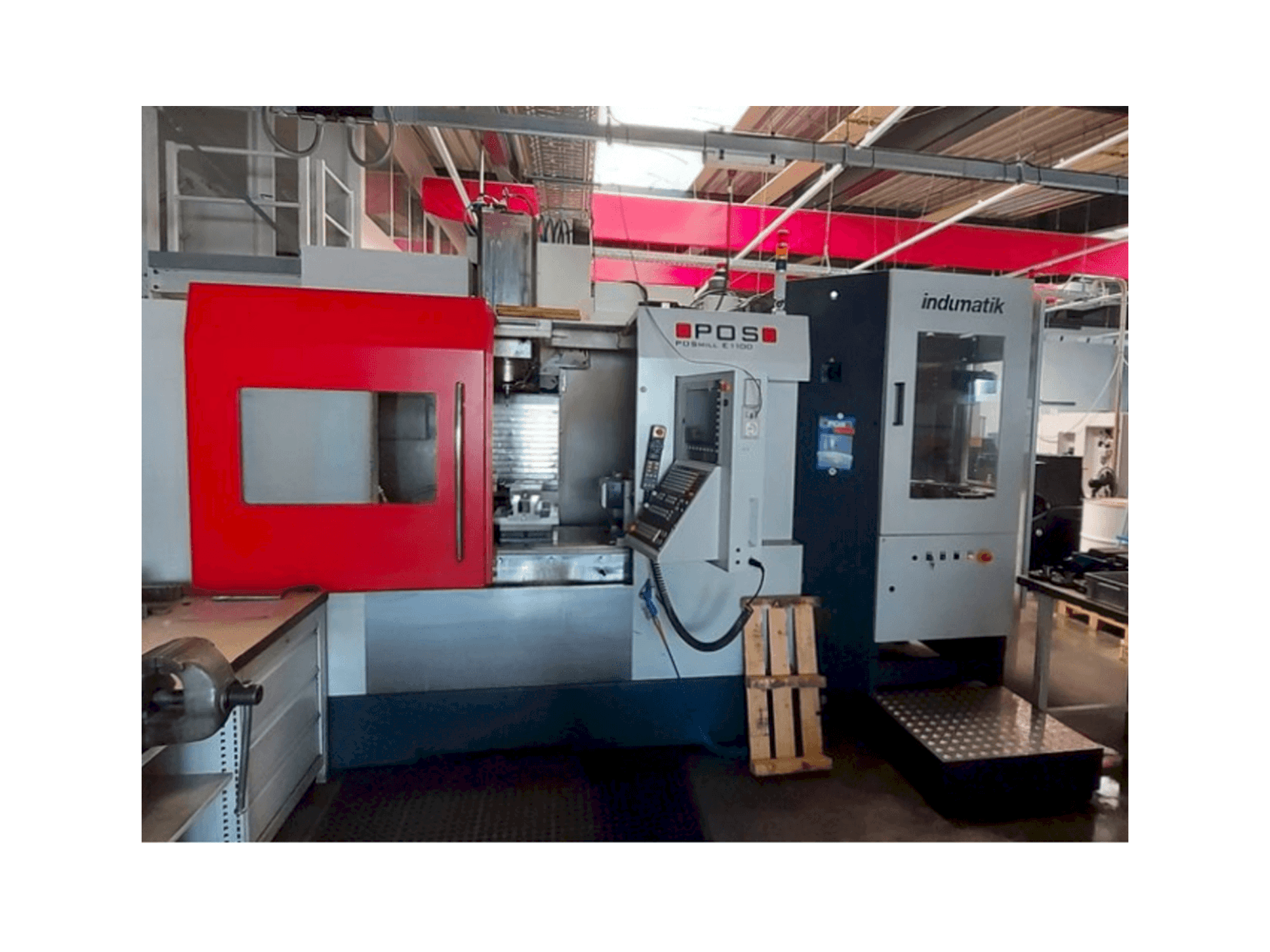 POSmill POS E1100-maskinen framifrån