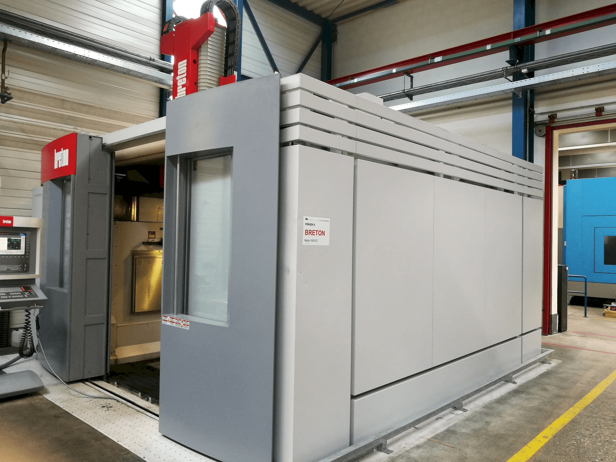 Breton Matrix 1000 2T DY-maskinen framifrån