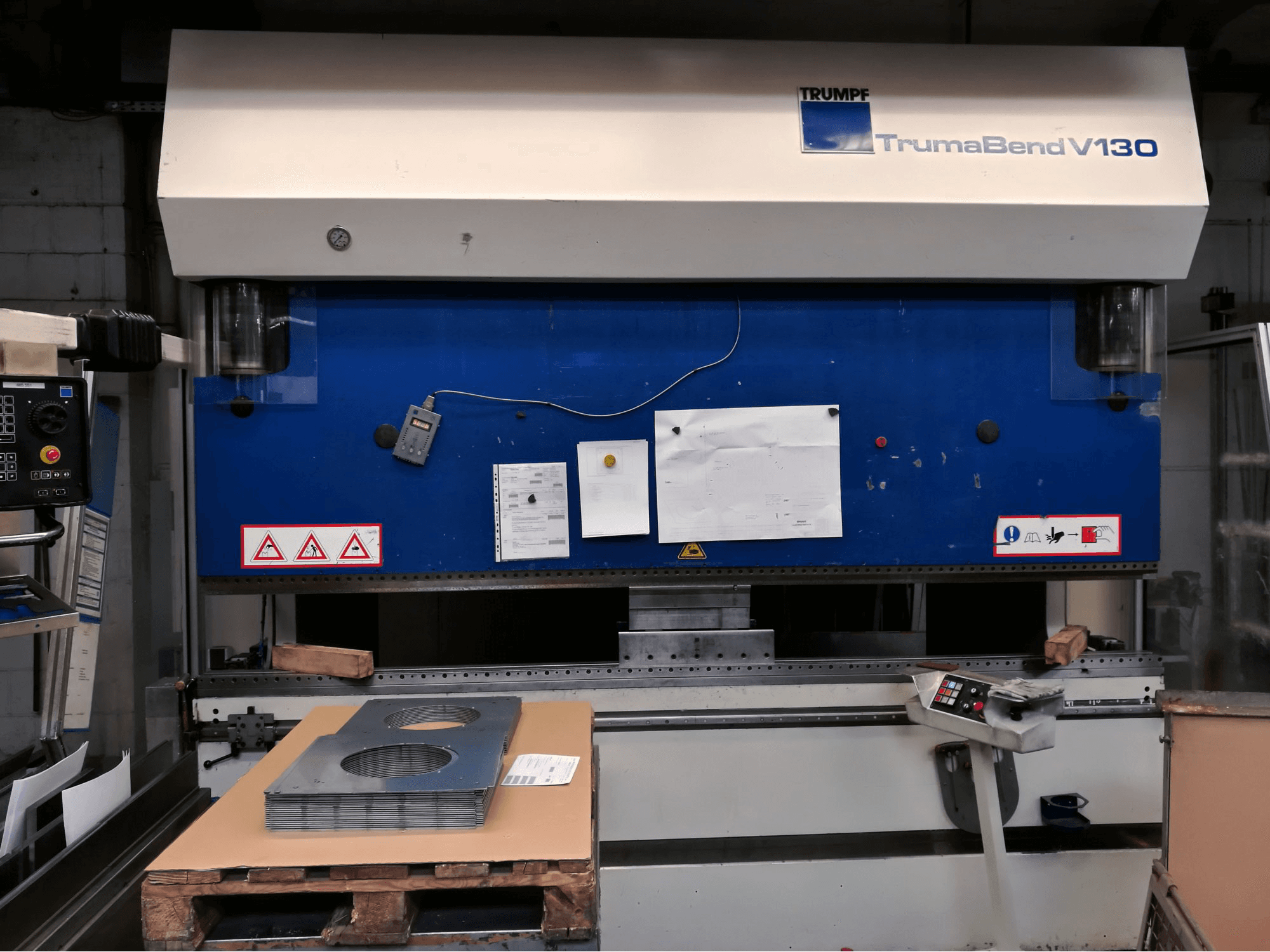 Trumpf-maskinen framifrånTrumaBend V130