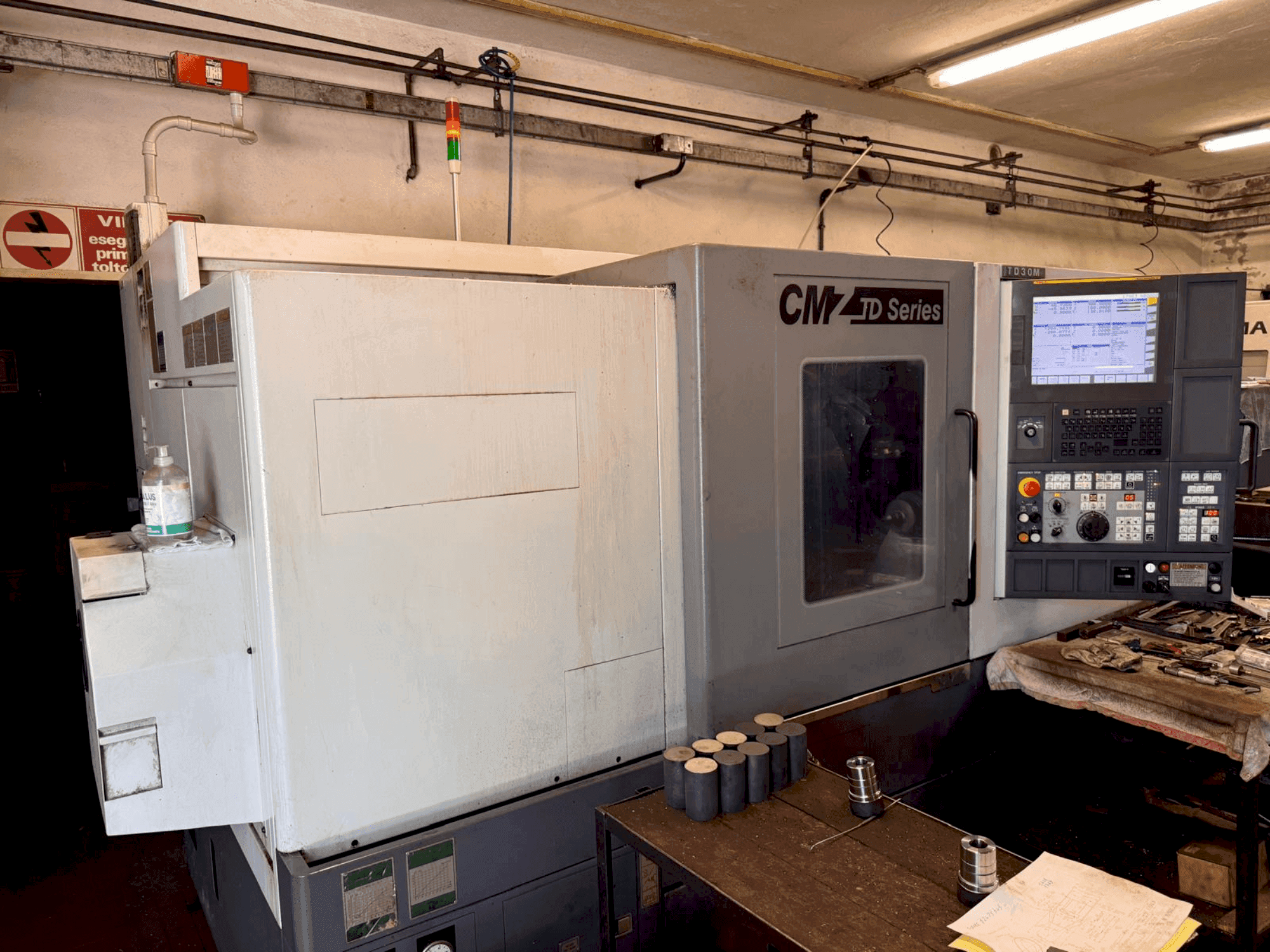 CMZ TD30M-maskinen framifrån