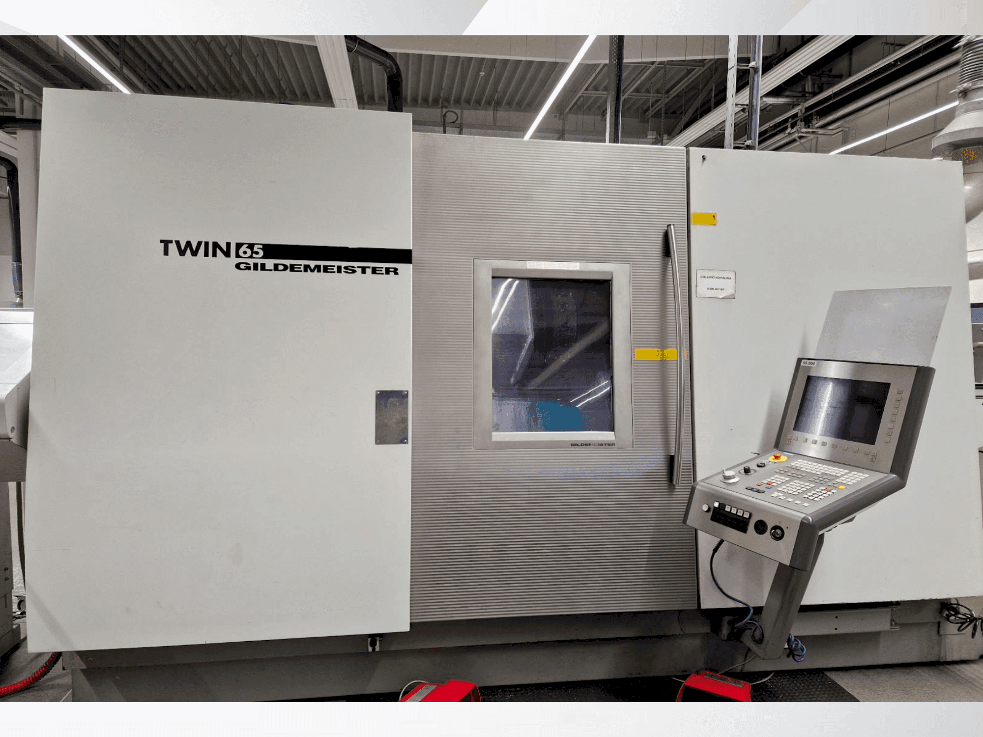 Gildemeister TWIN 65 (2004)-maskinen framifrån