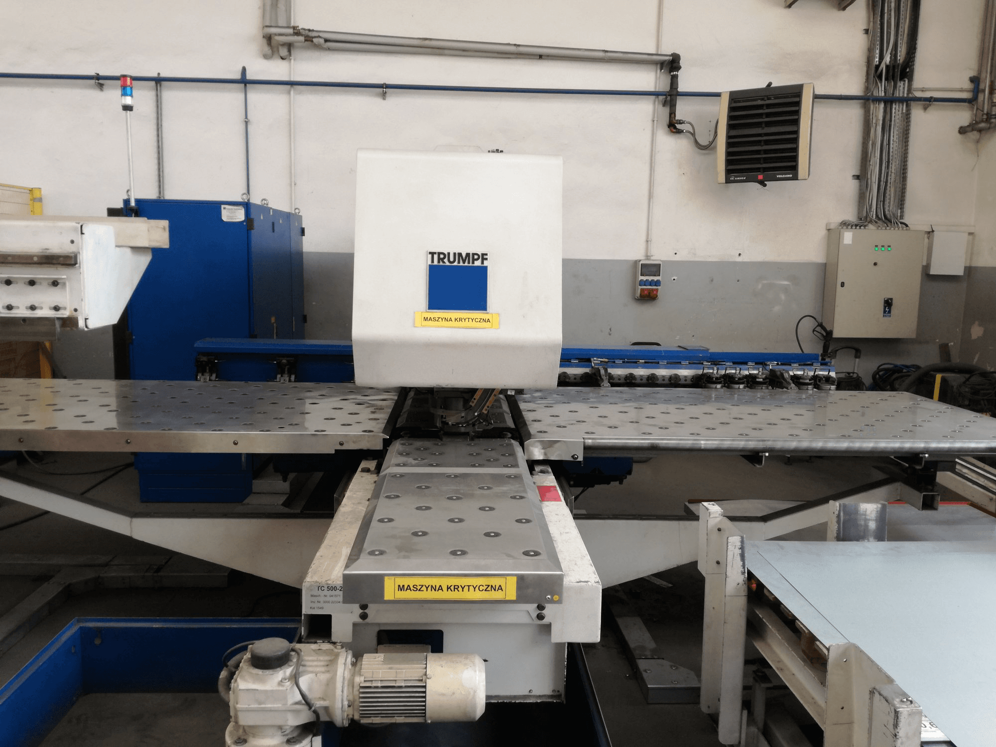 Trumpf-maskinen framifrånTrumatic 500