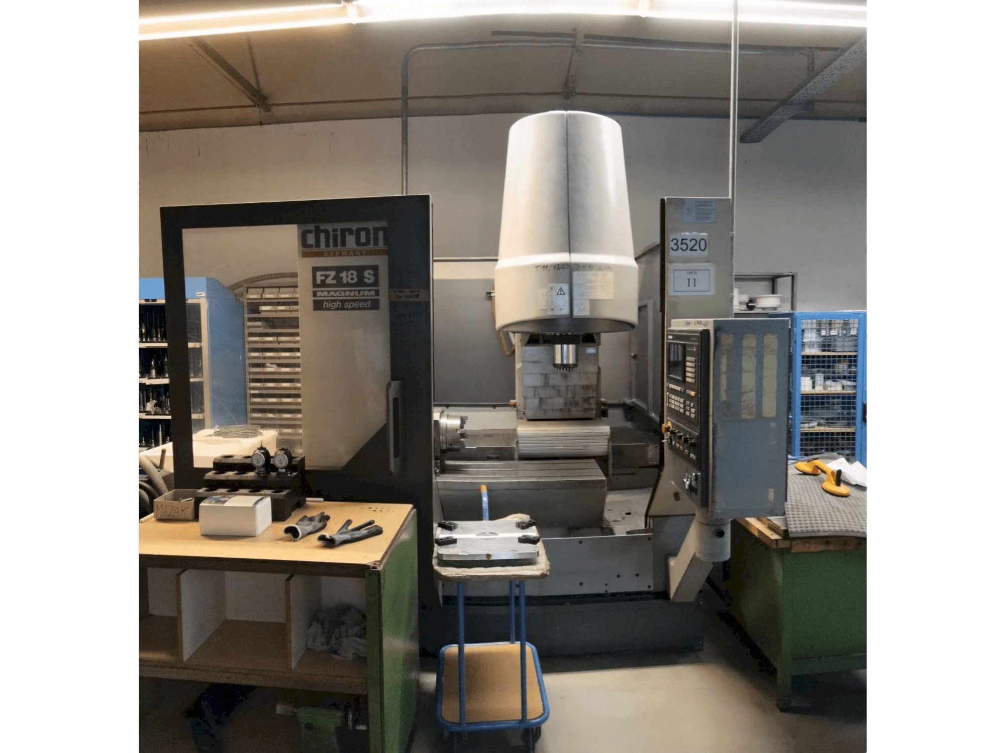 CHIRON FZ18-maskinen framifrån