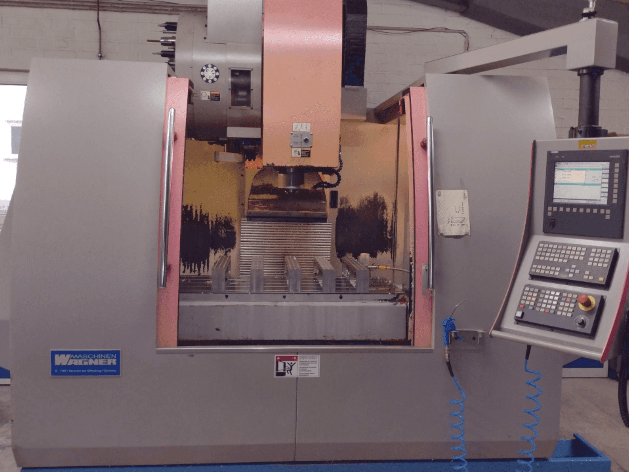 WAGNER WMC 1100-maskinen framifrån