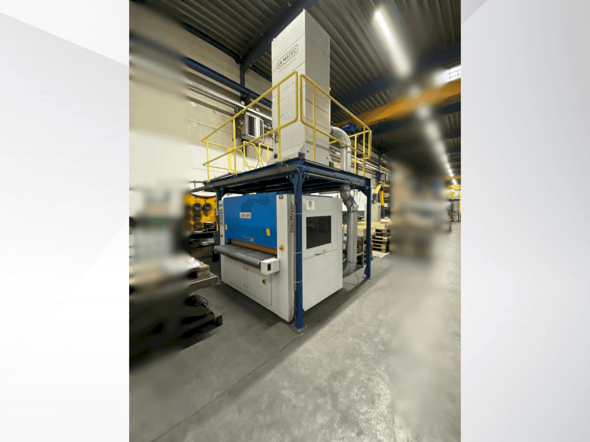 LOEWER DiscMaster 6TD-1500-maskinen framifrån