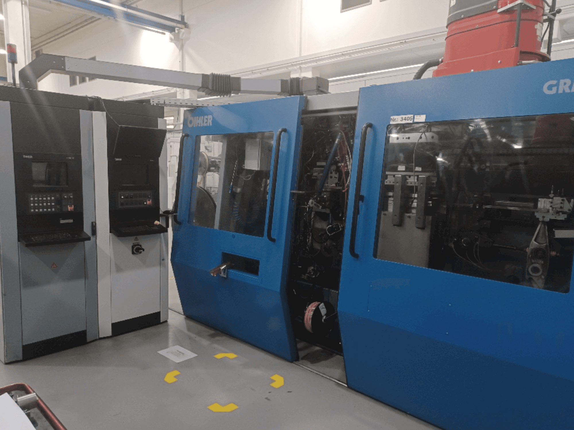 Bihler GRM 80E-maskinen framifrån