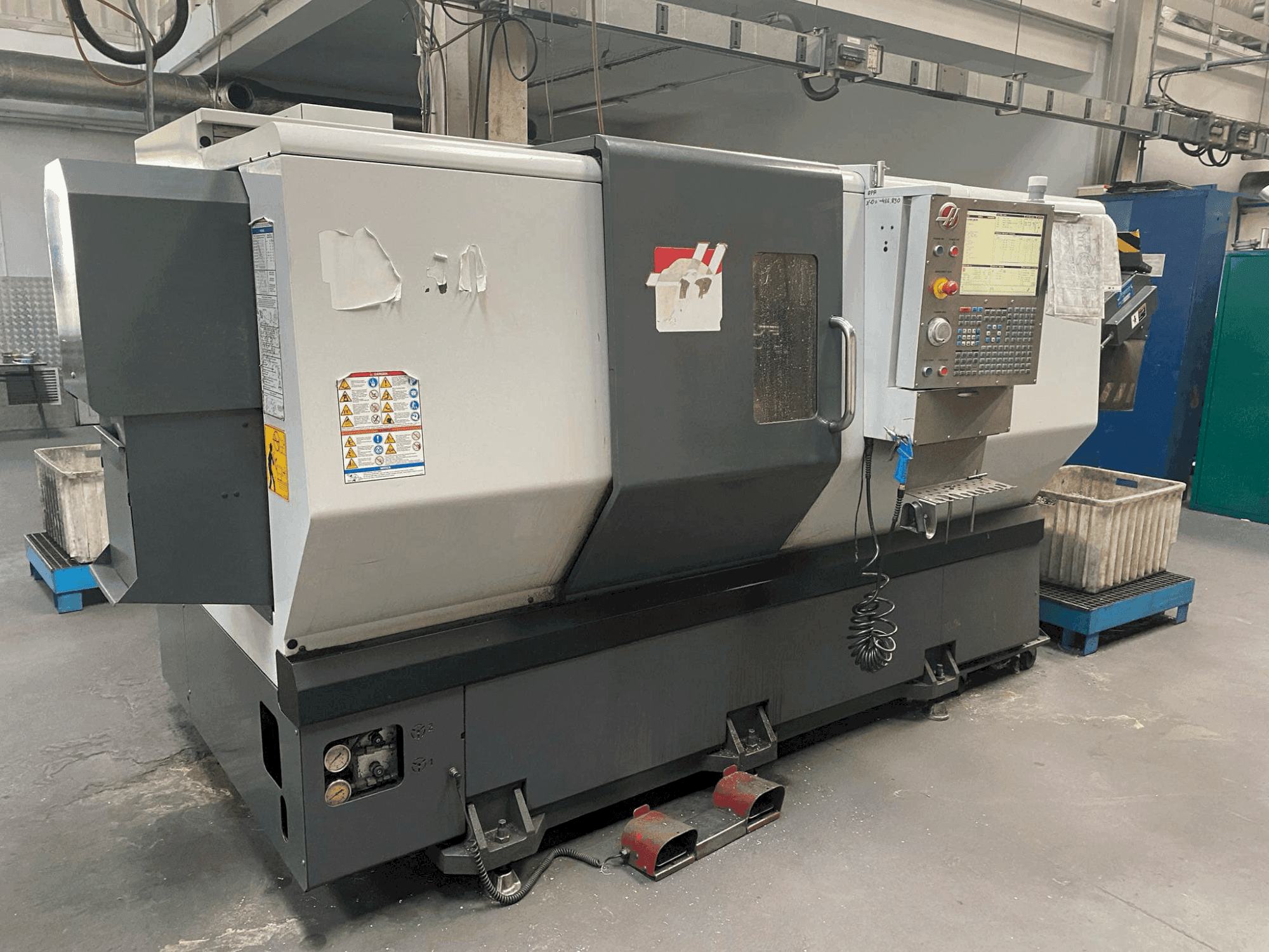 HAAS DS-30-maskinen framifrån