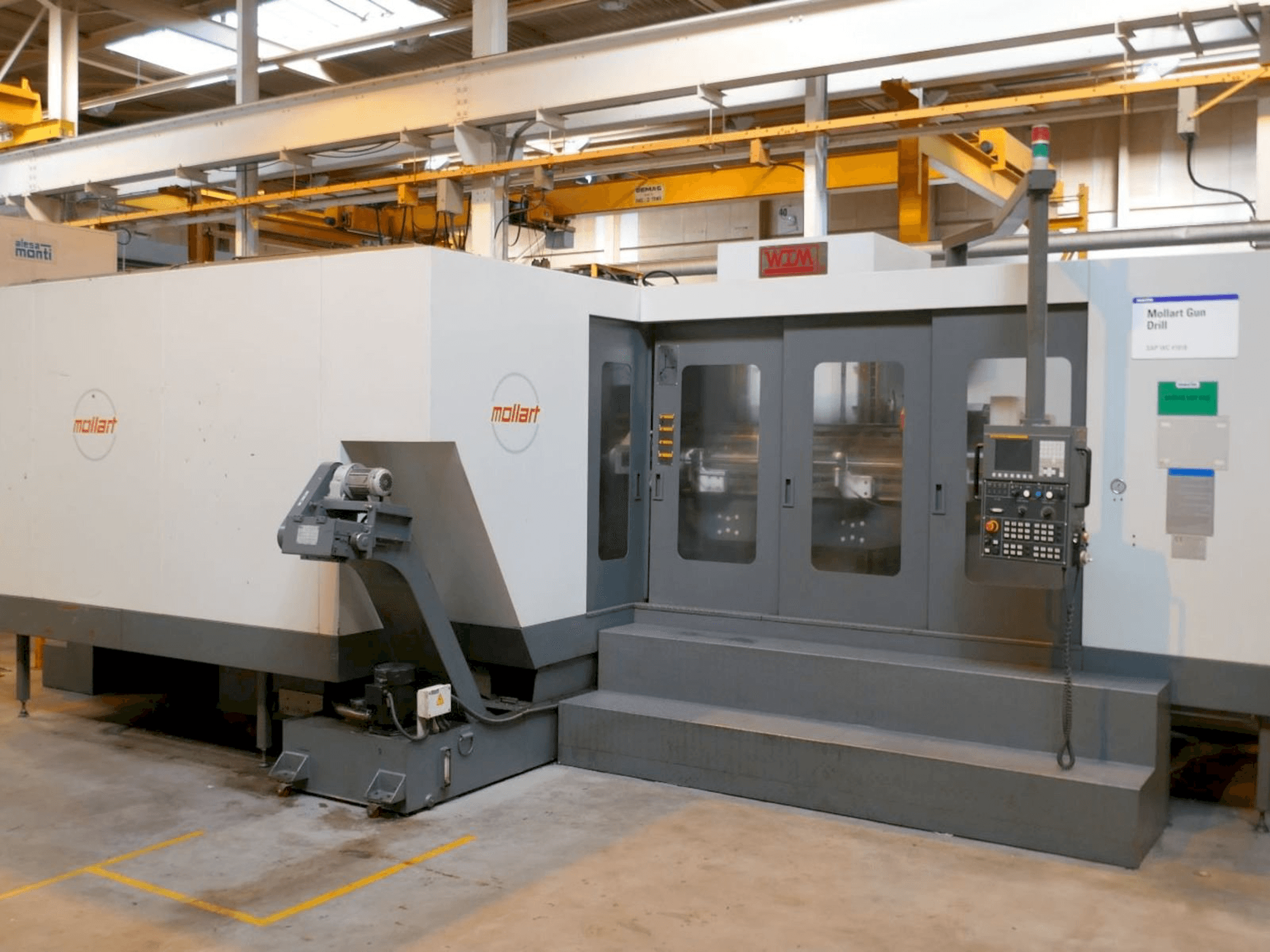 MOLLART MATRIX DHD1510-18S-maskinen framifrån