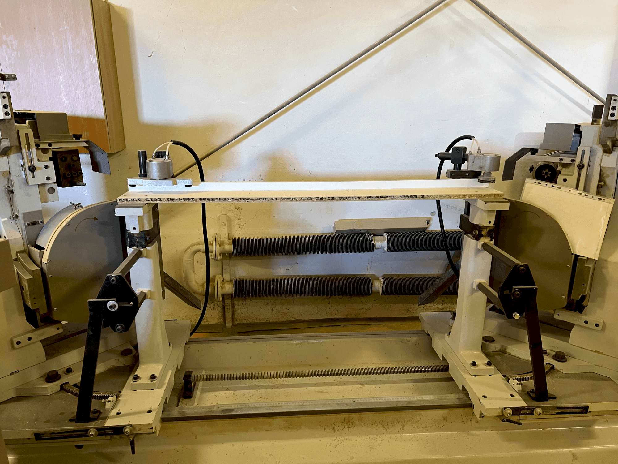 PADE NS21-maskinen framifrån