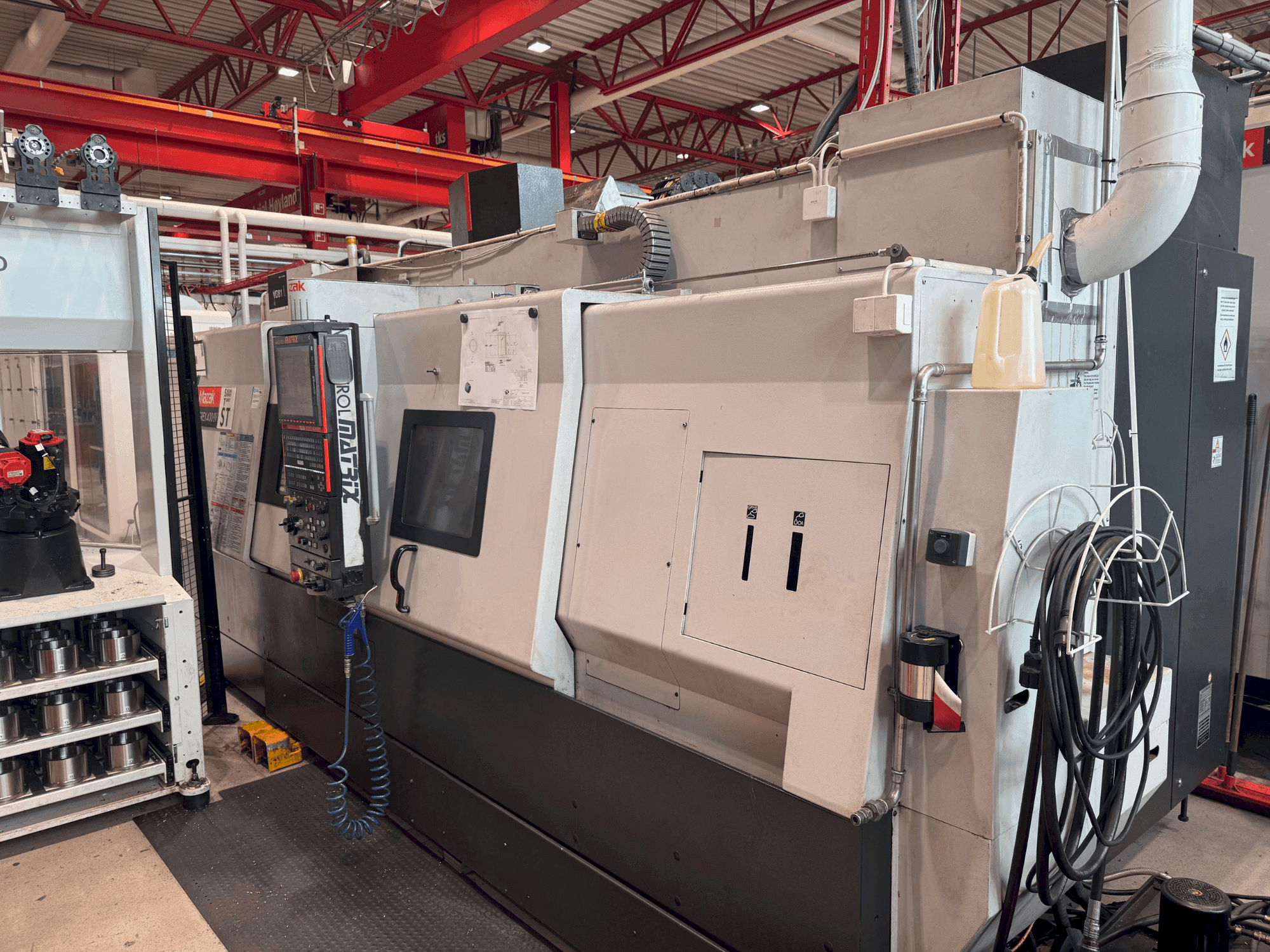 Mazak Integrex 400-IV ST-maskinen framifrån