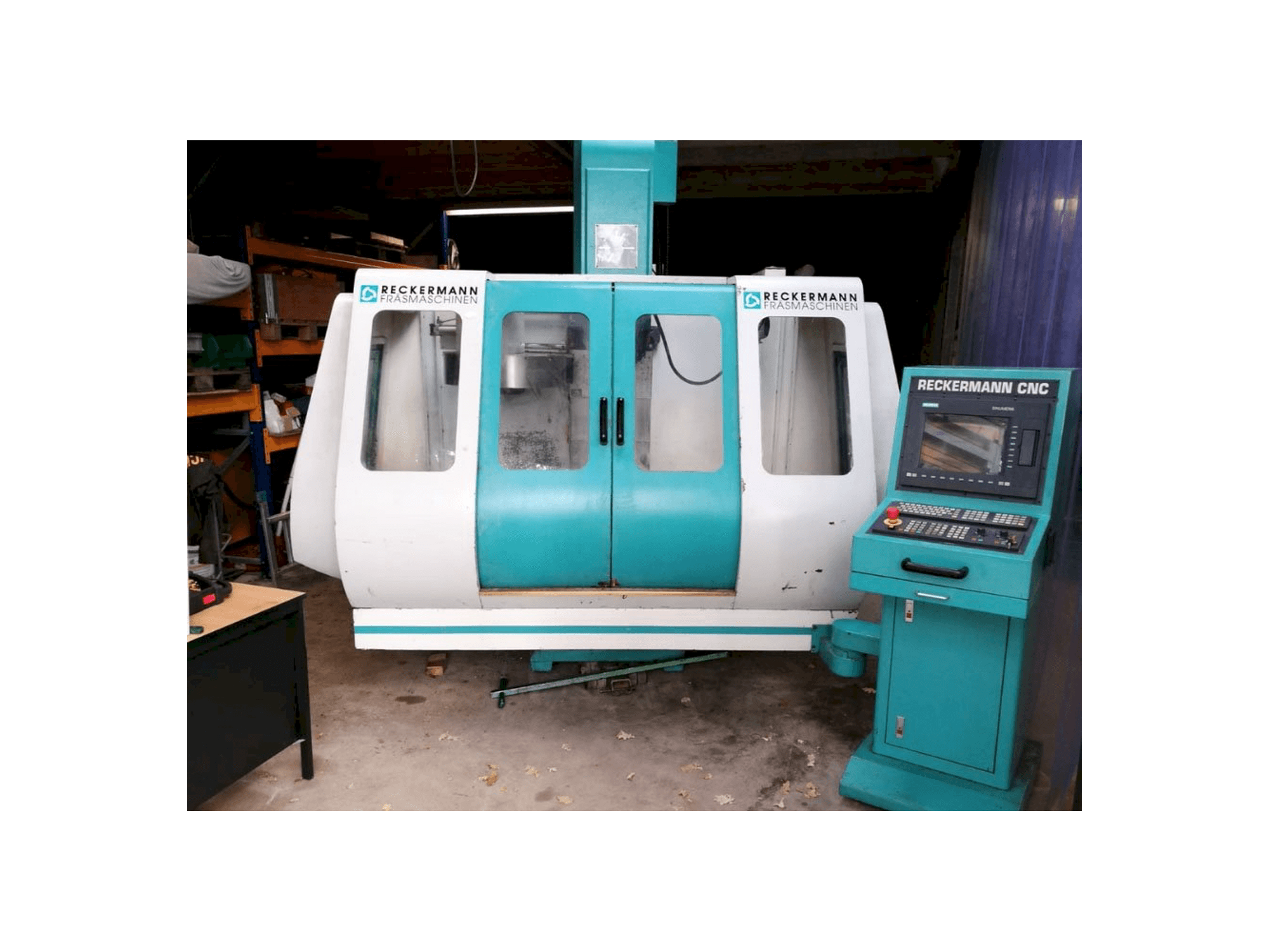 RECKERMANN-maskinen framifrånVMC 850