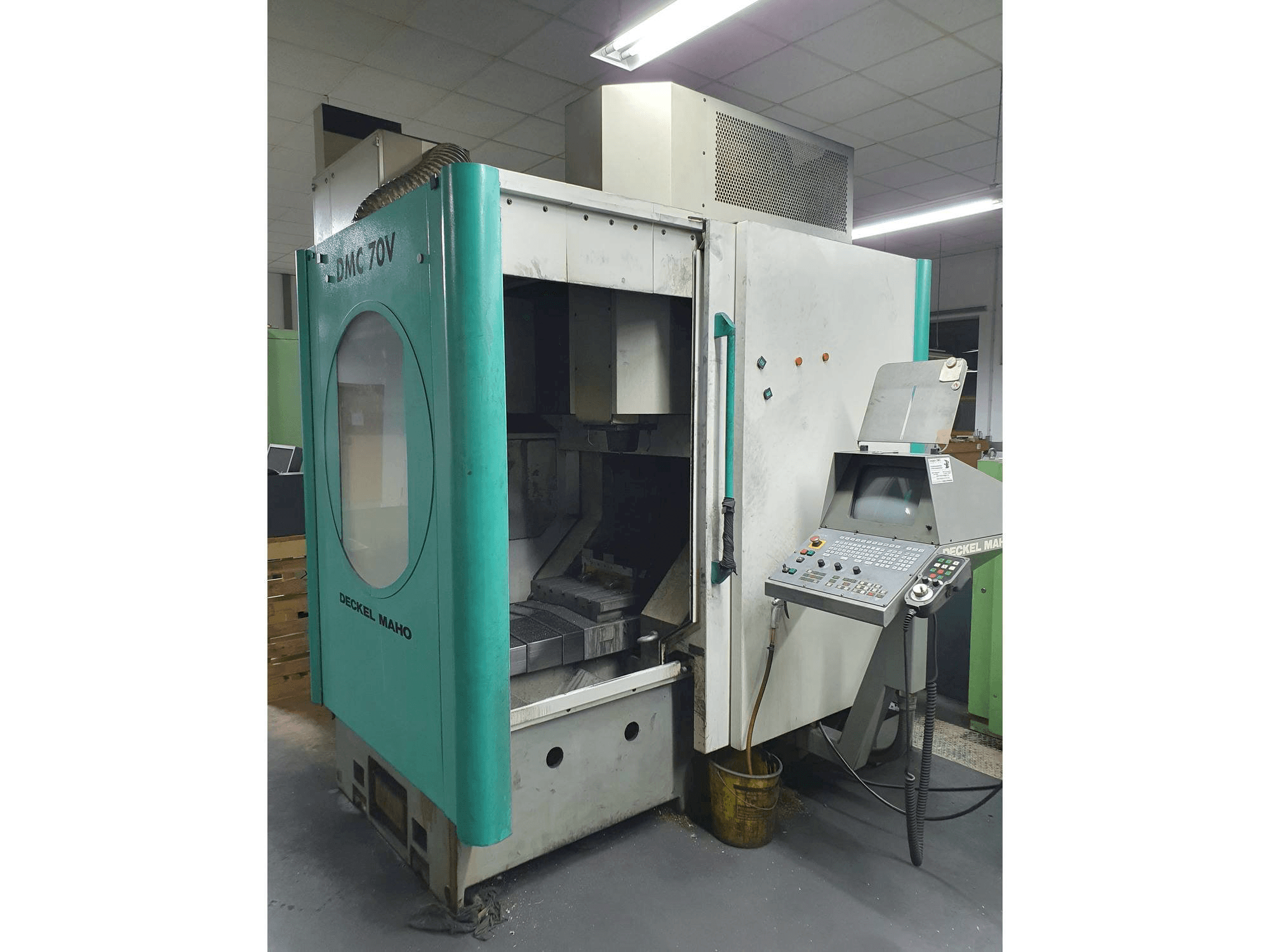 DMG DMC 70 V-maskinen framifrån