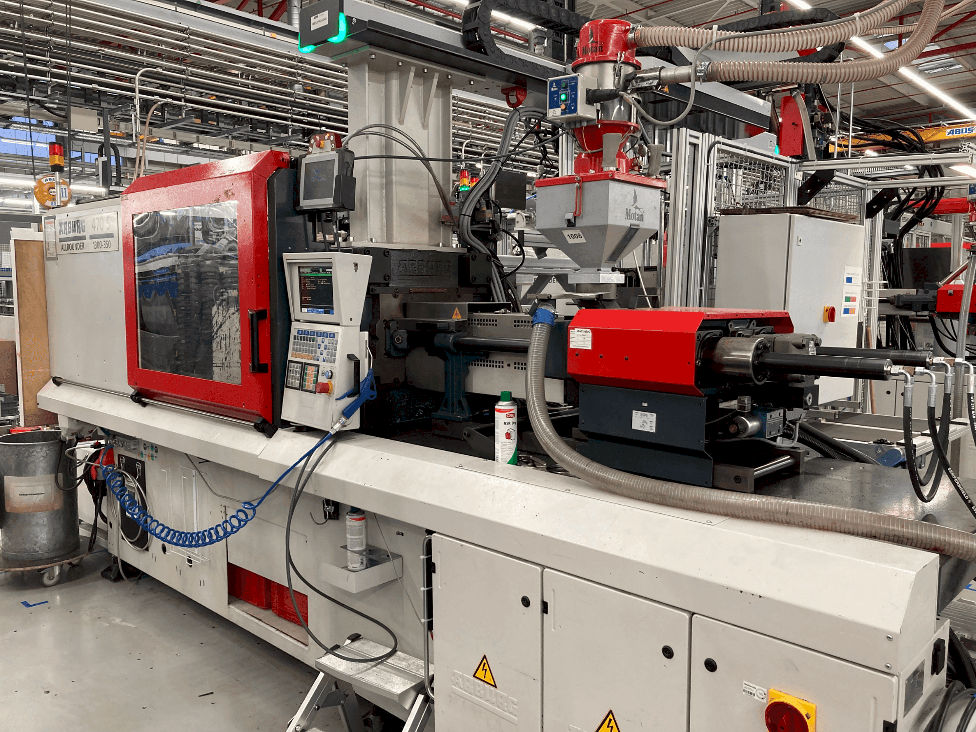 Arburg Allrounder 470 S 1300-350-maskinen framifrån