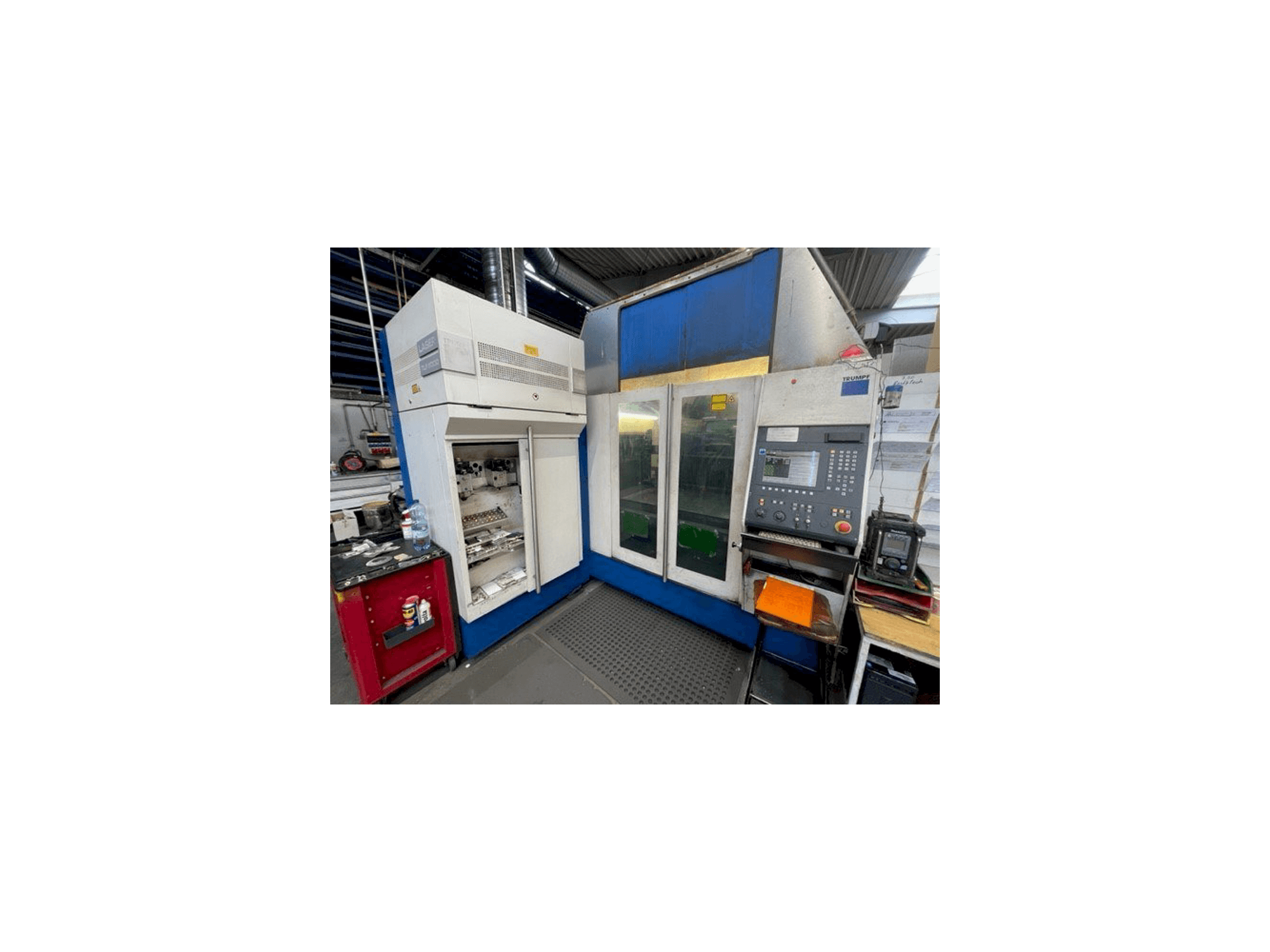 Trumpf TC L 3050-maskinen framifrån