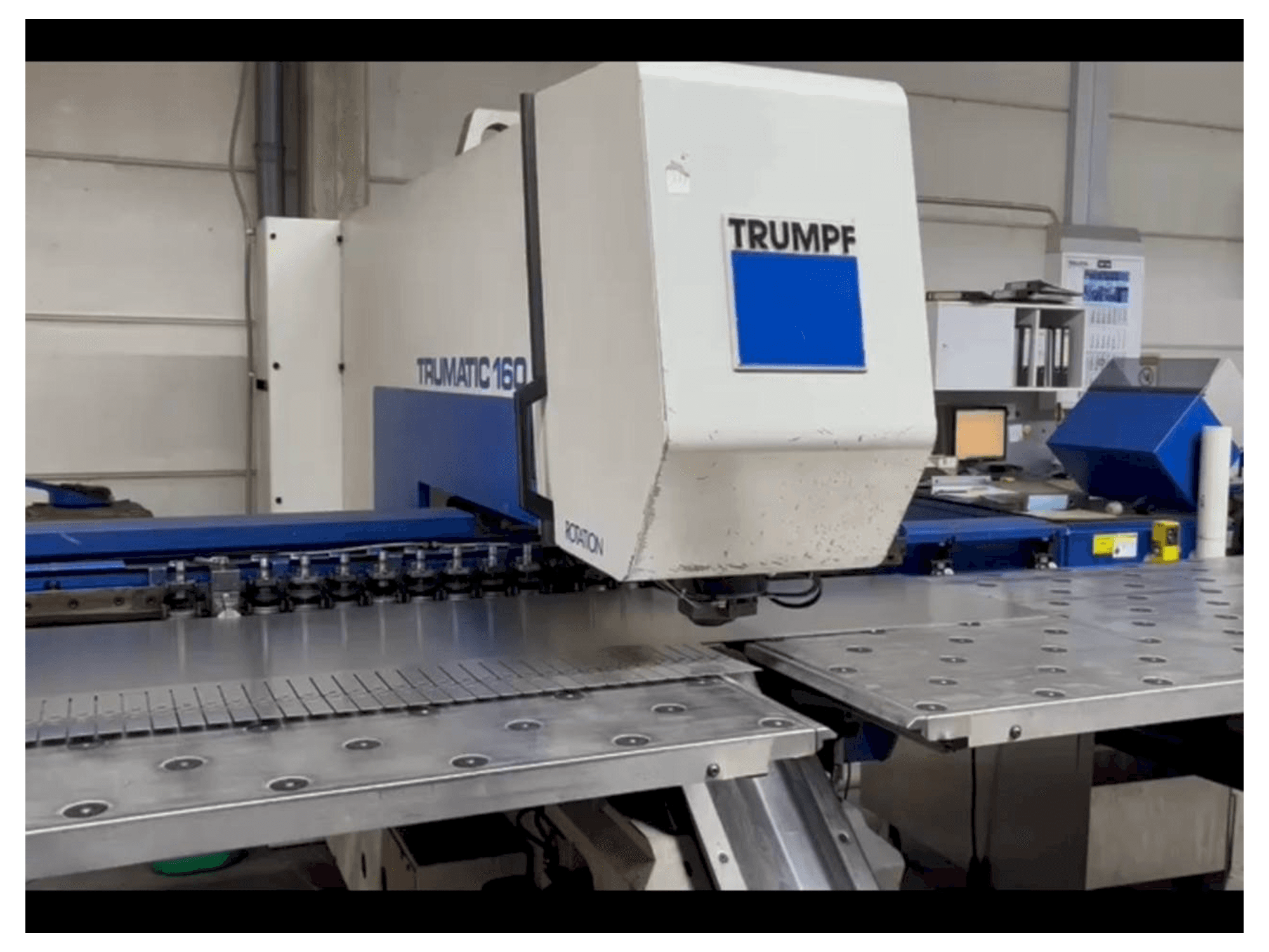 Trumpf Trumatic 160-maskinen framifrån