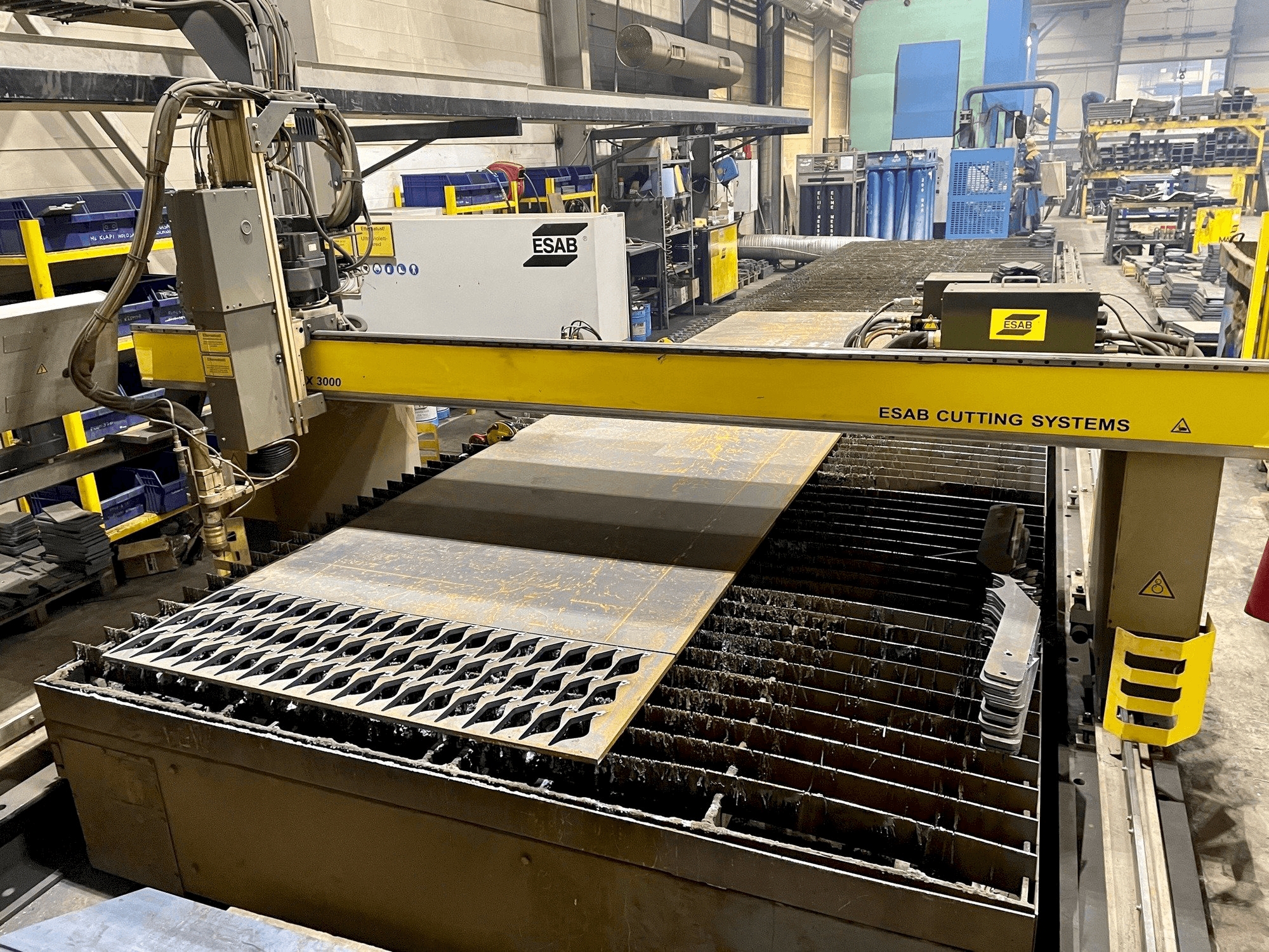 ESAB Combirex DX 3000-maskinen framifrån