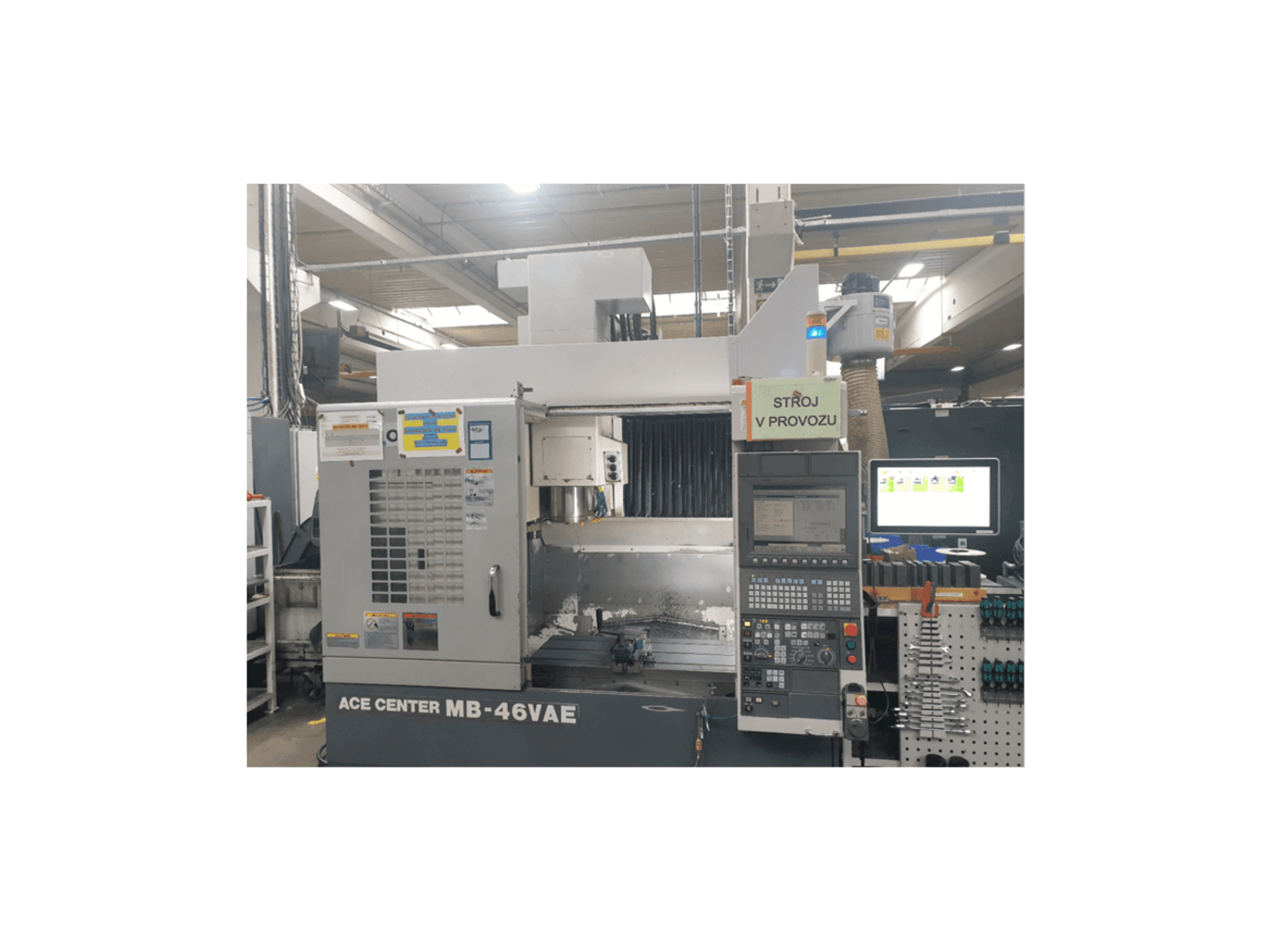 Okuma MB-46VAE-maskinen framifrån