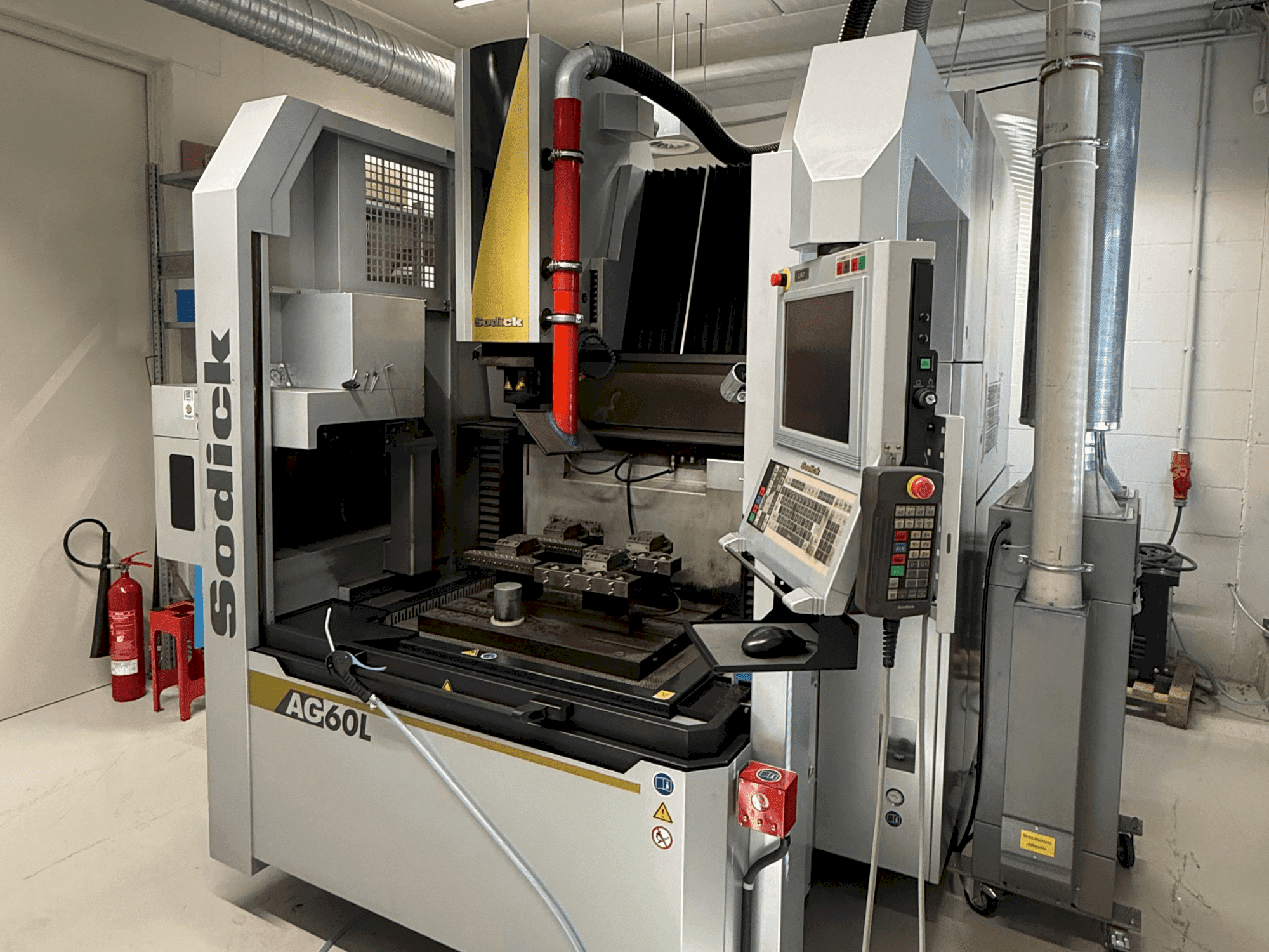 Sodick AG60L-maskinen framifrån