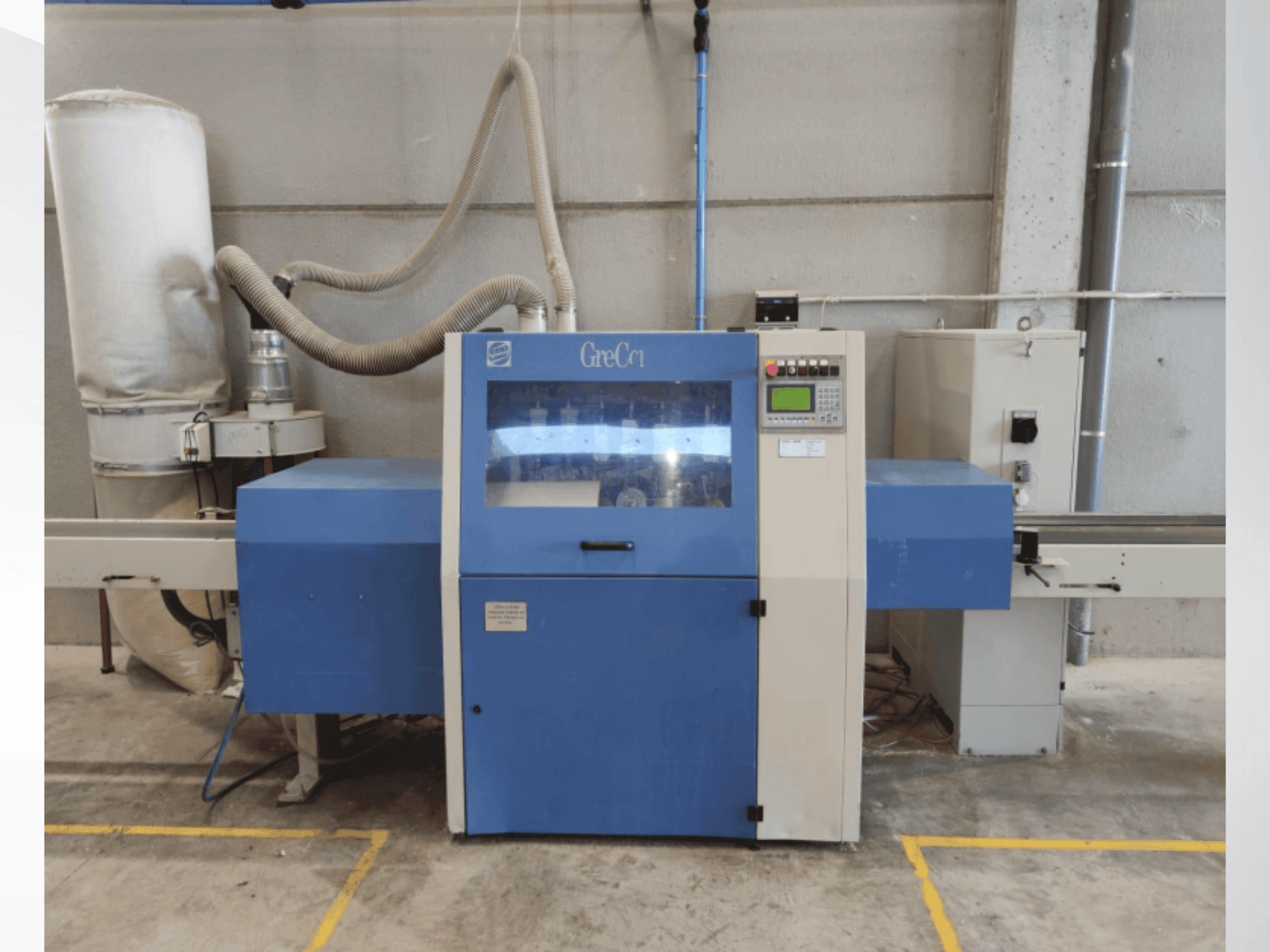 Grecon Dimter OptiCut 204 R-maskinen framifrån