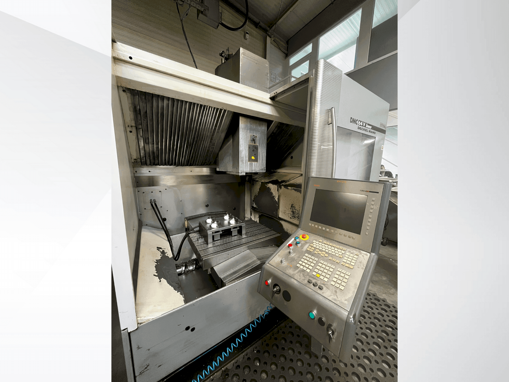 DMG DECKEL MAHO DMC 64V linear-maskinen framifrån