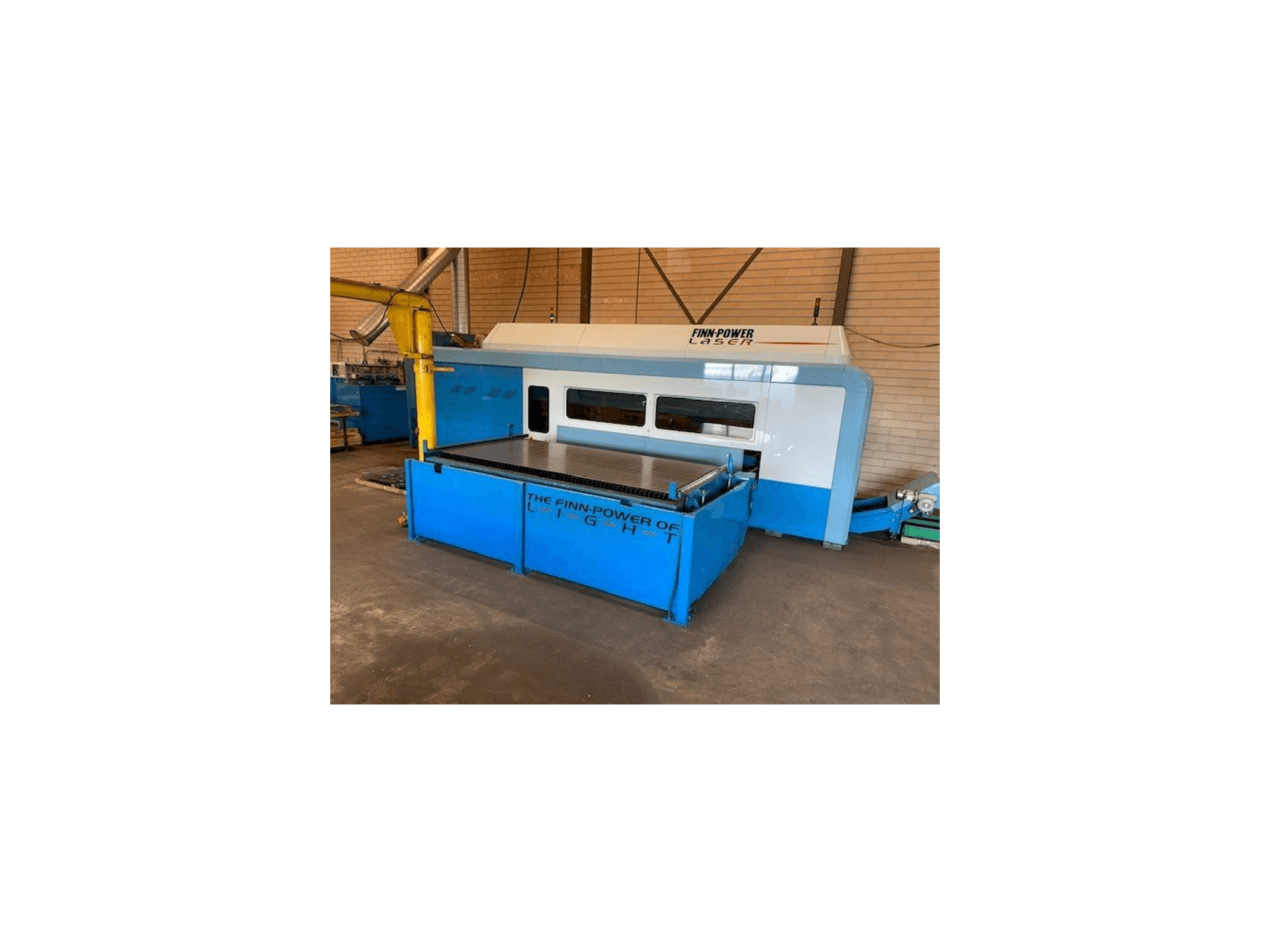 Finn-Power FPL6-BL-maskinen framifrån