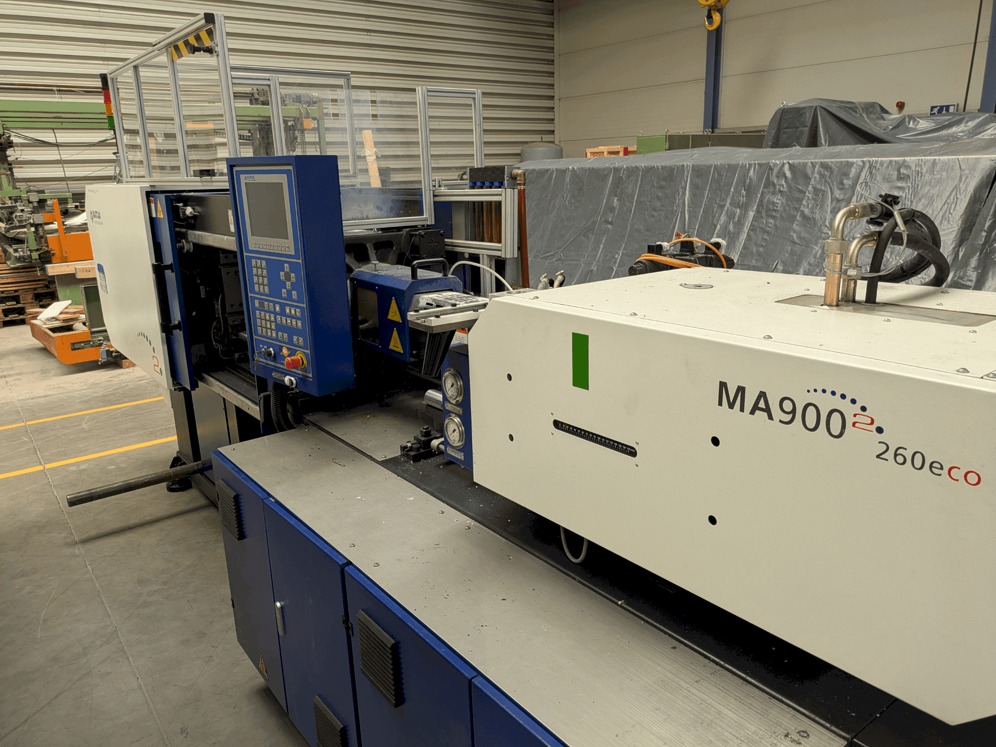 HAITIAN MA900 II eco-maskinen framifrån