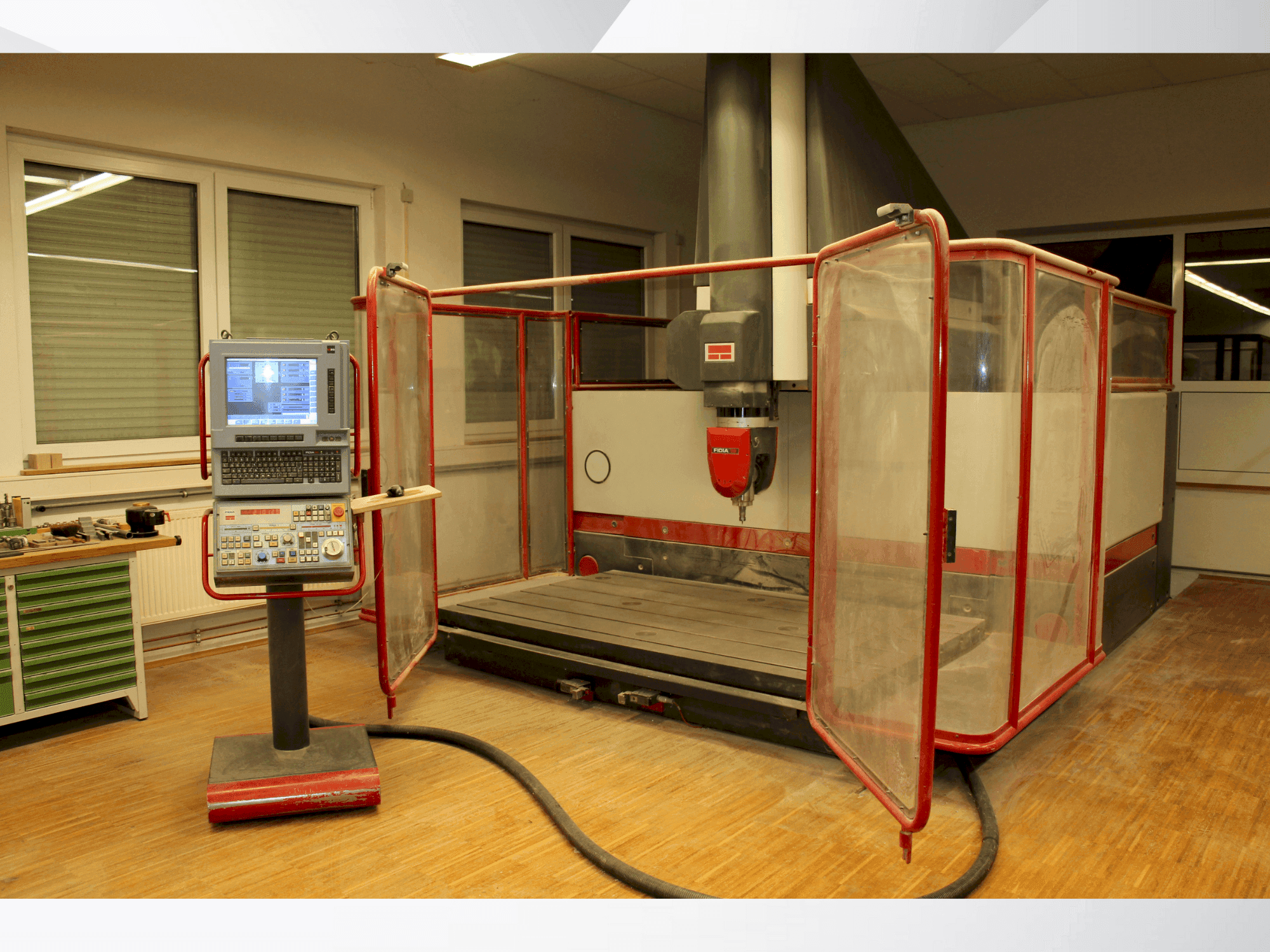 Fidia Digit 218-maskinen framifrån