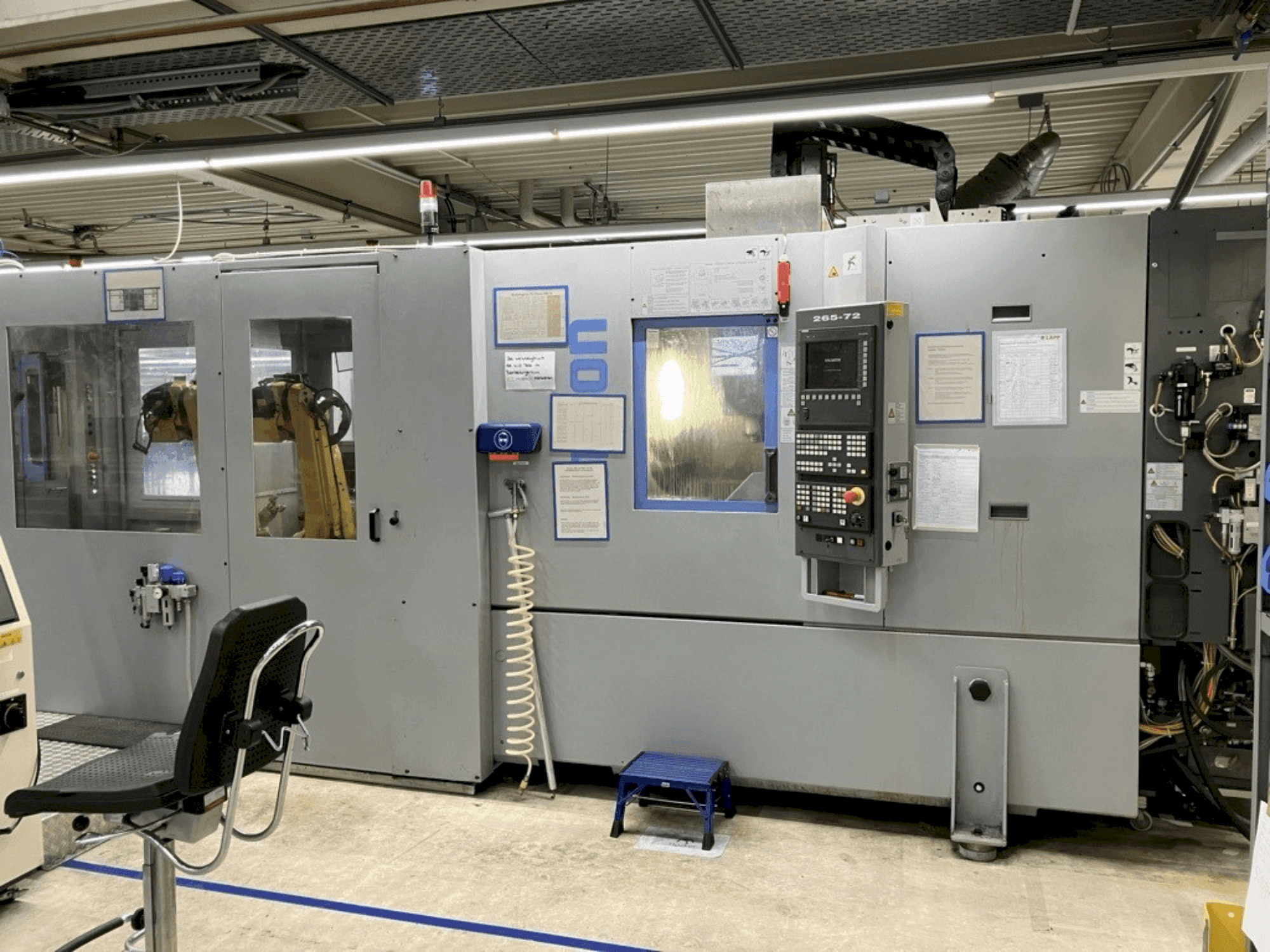 CHIRON FZ 12 KW-maskinen framifrån