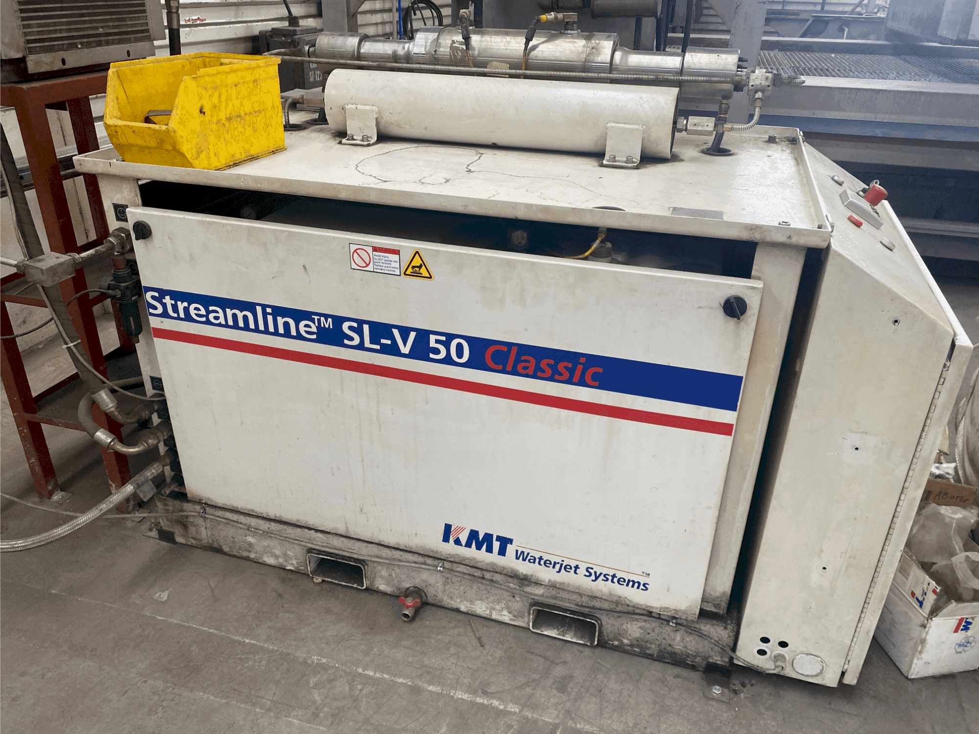 KMT Streamline SL V50 Classic-maskinen framifrån