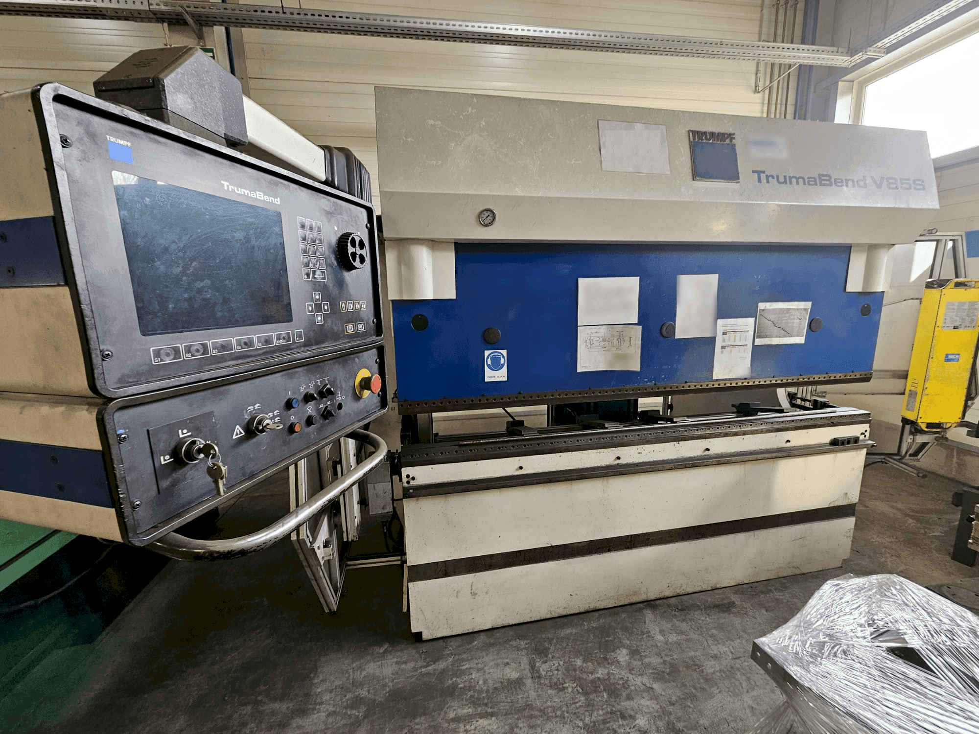 TRUMPF TRUMABEND V85S-maskinen framifrån