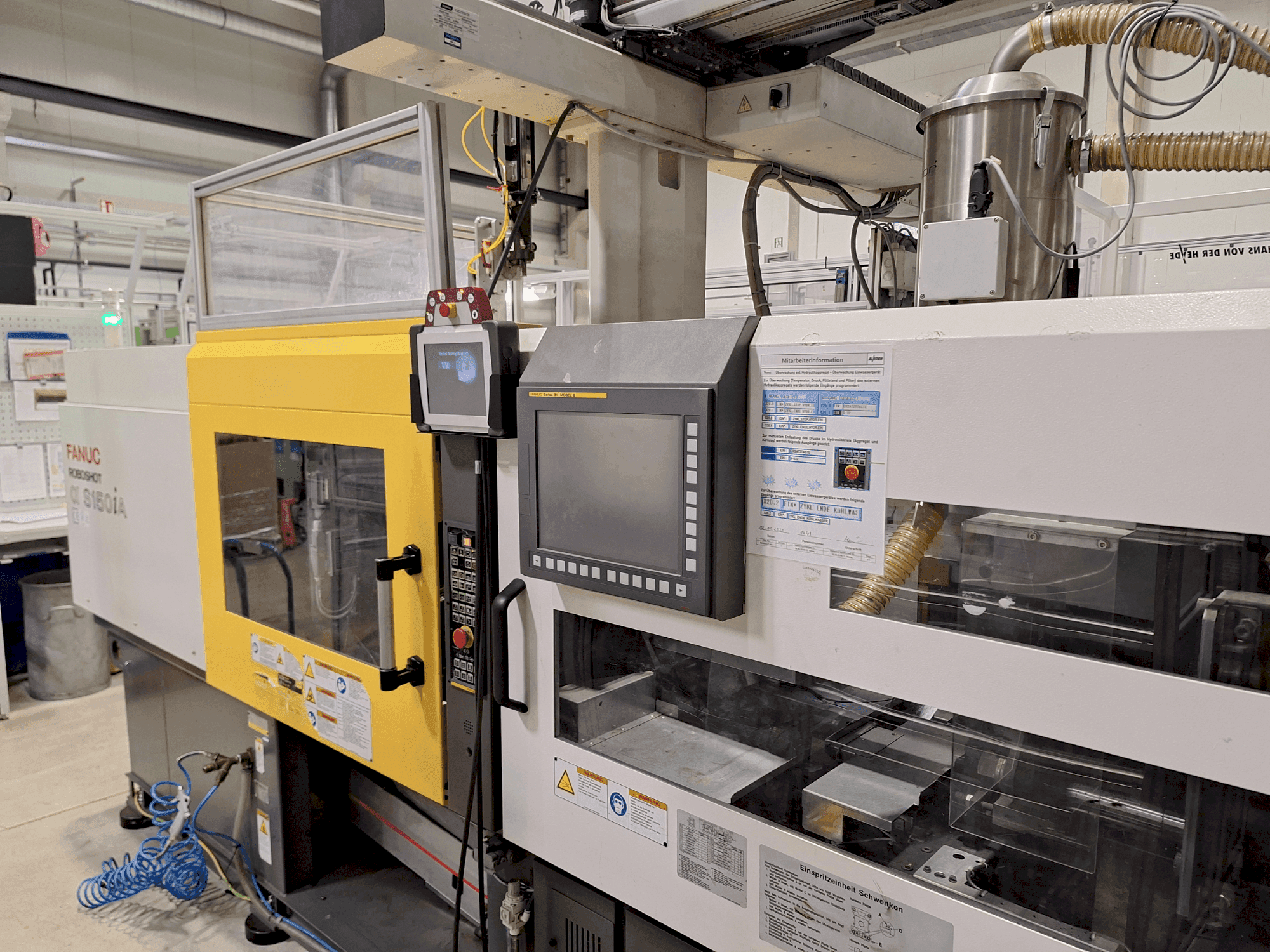 FANUC Roboshot S150iA-maskinen framifrån