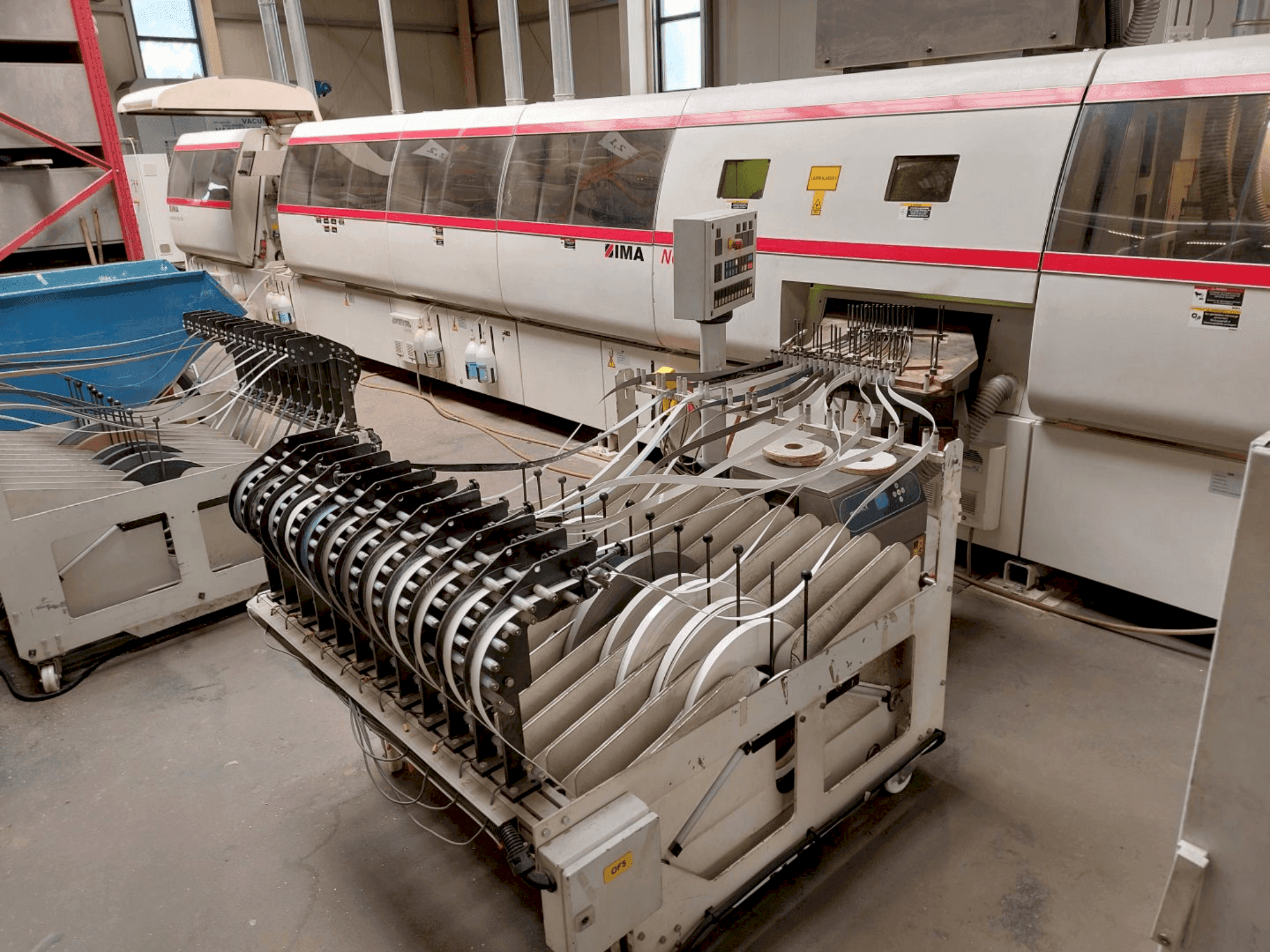 IMA Novimat Systems/I/G80/1000-maskinen framifrån