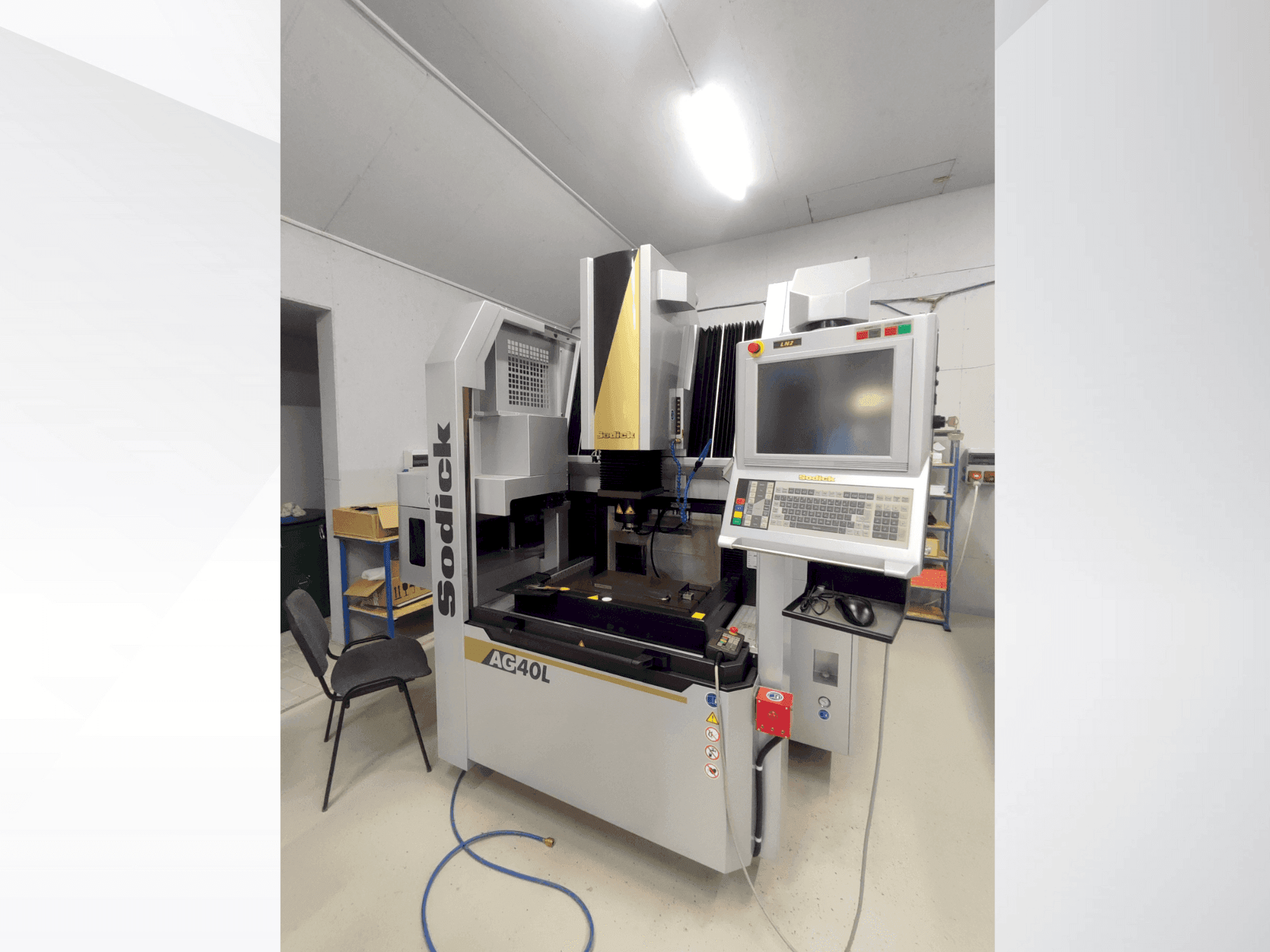 Sodick AG40L-maskinen framifrån