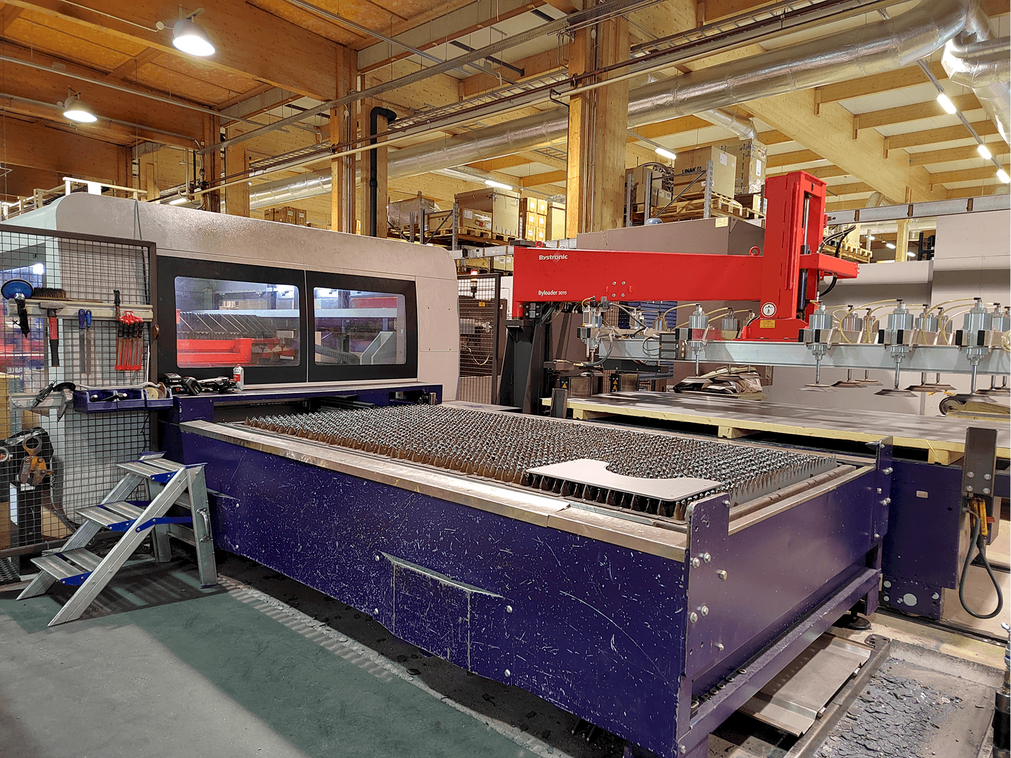 Bystronic BySprint Pro 3015-maskinen framifrån