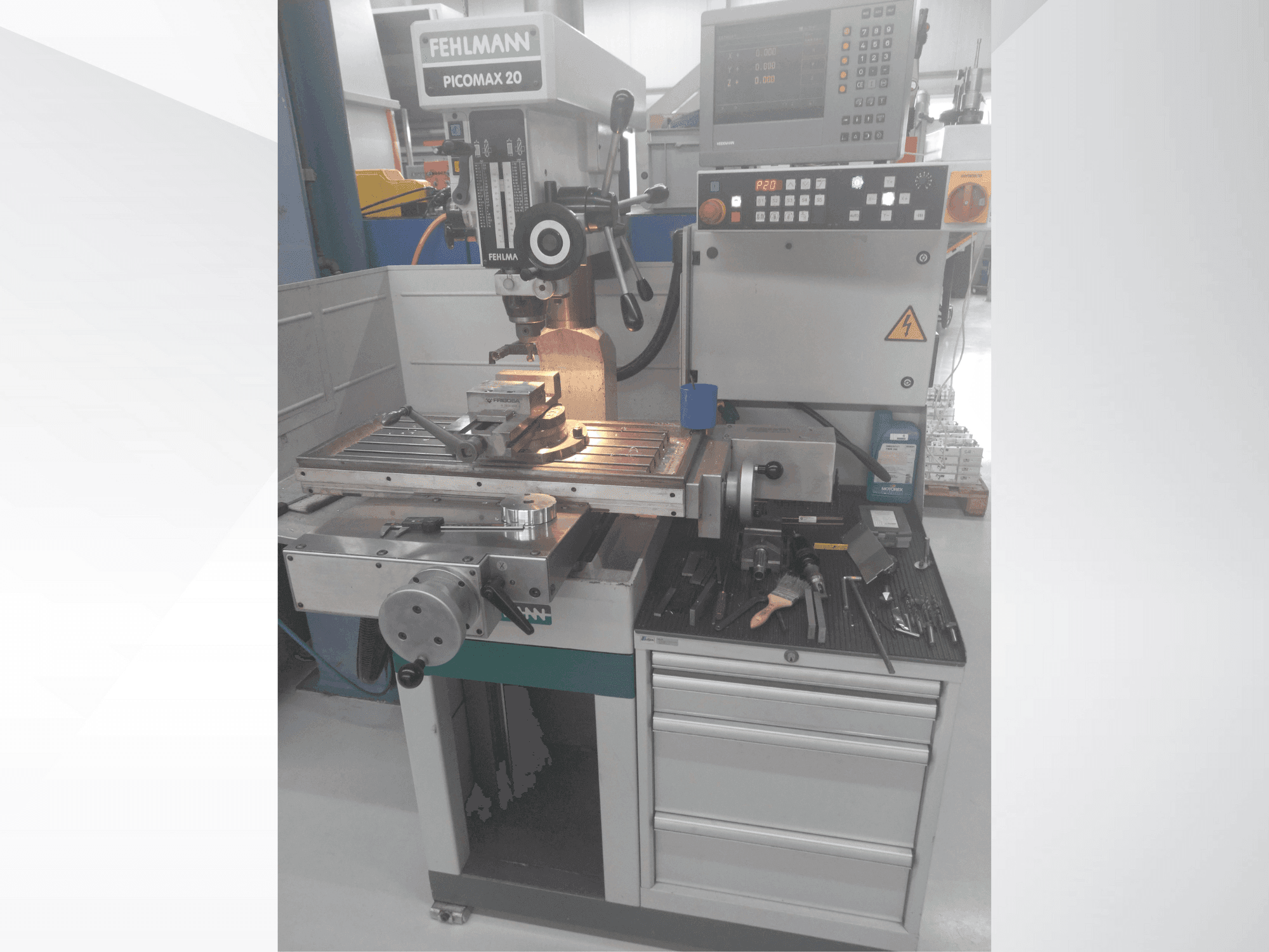FEHLMANN PICOMAX 20-maskinen framifrån