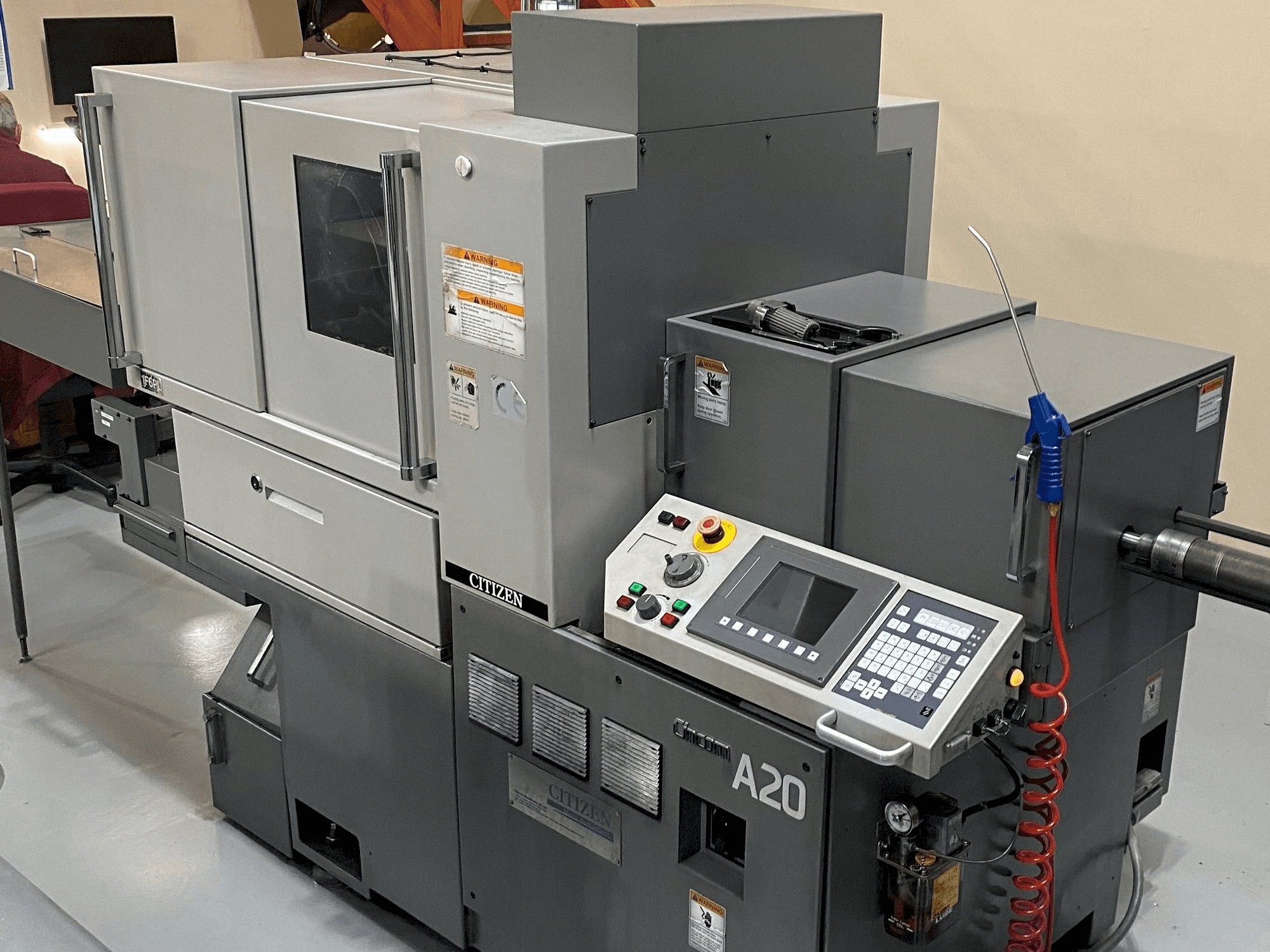 Citizen A20VIPL-maskinen framifrån