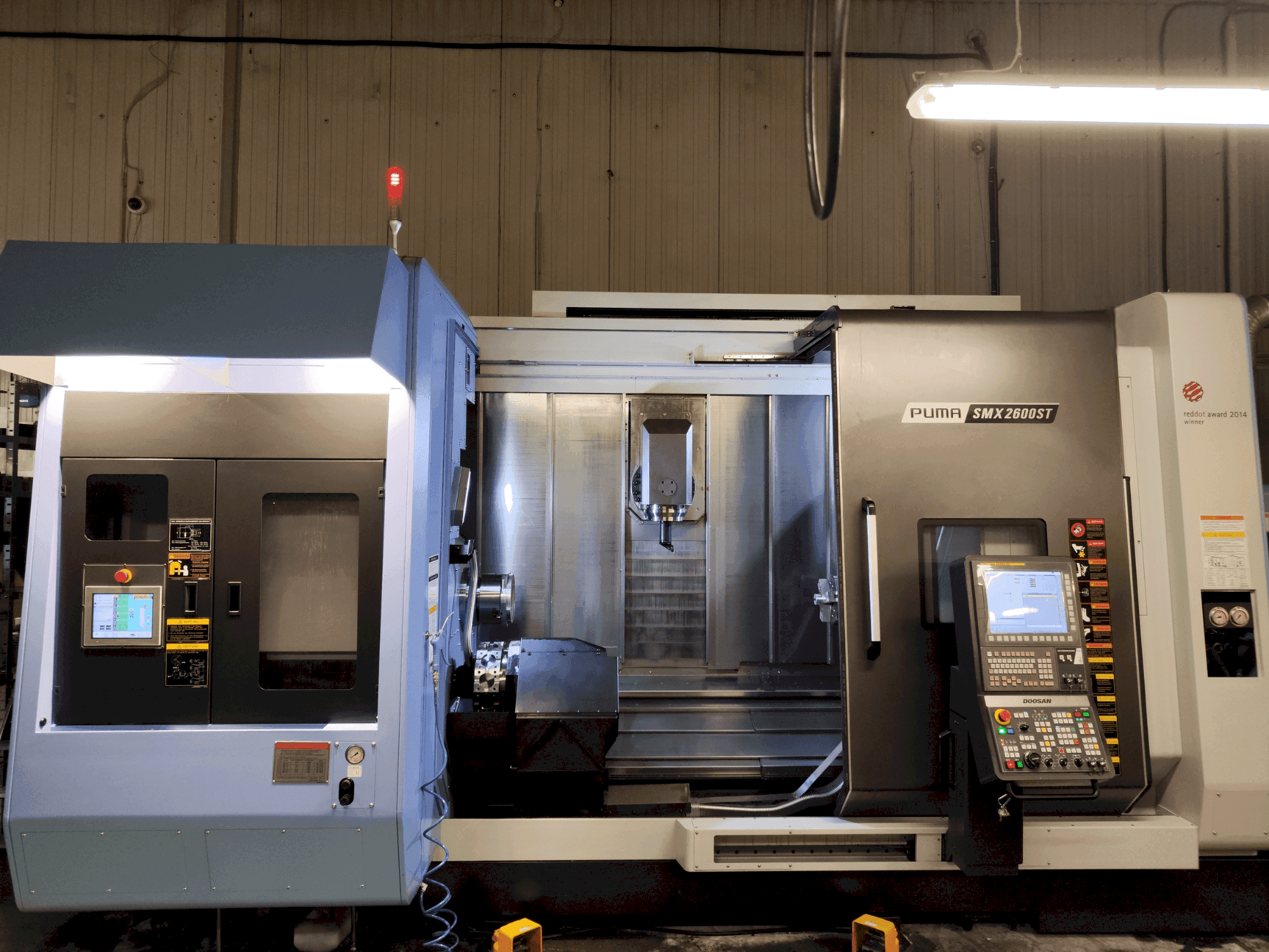 DOOSAN Puma SMX 2600 ST-maskinen framifrån