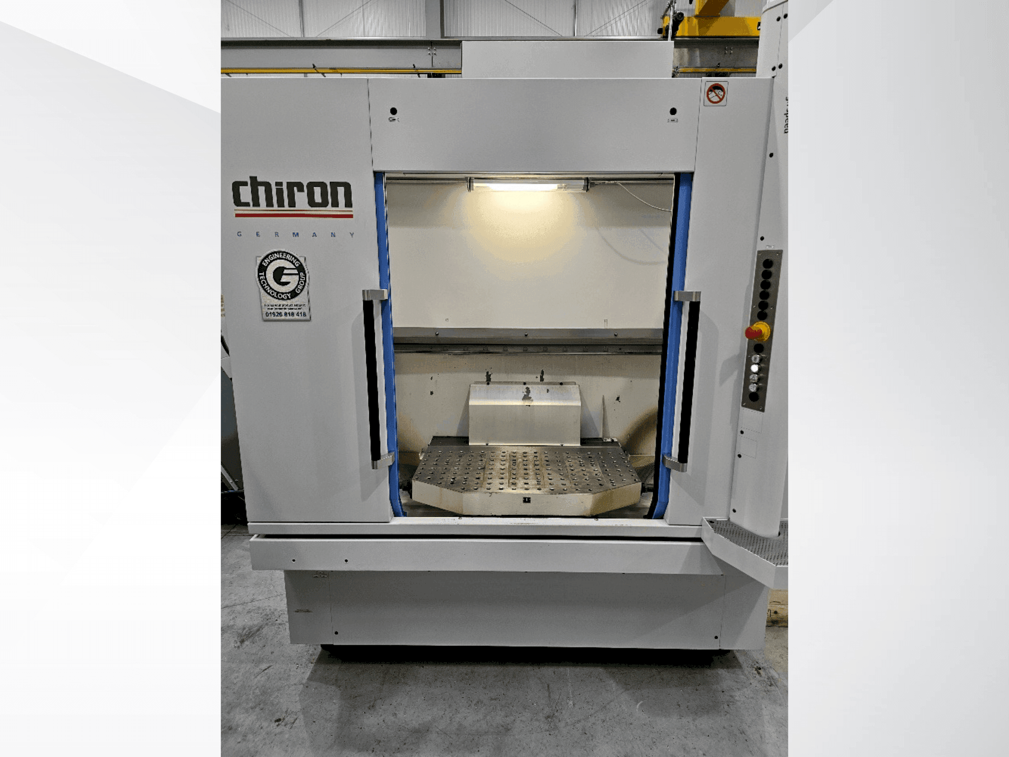 CHIRON DZ15W MAGNUM HS-maskinen framifrån