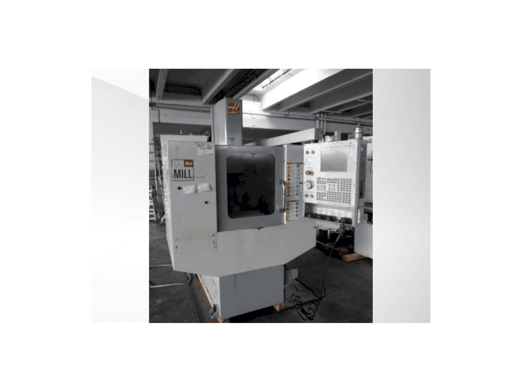 HAAS MiniMill-maskinen framifrån